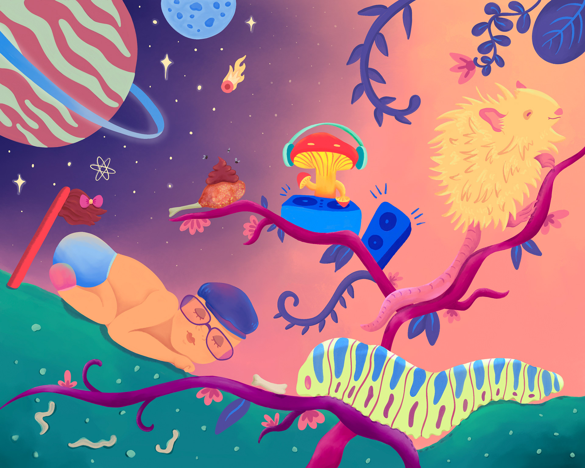 Background illustration