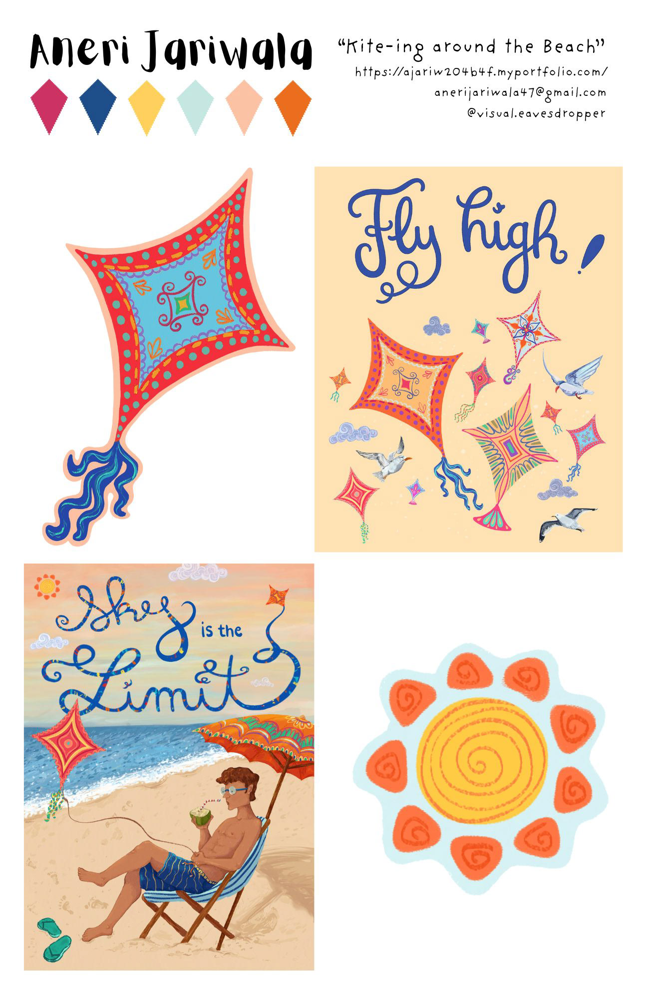 Spot Illustration sell sheet