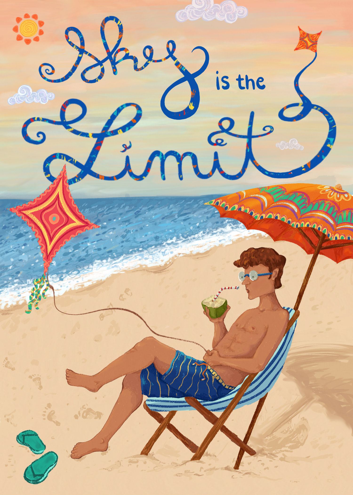 Greeting card front Illustration