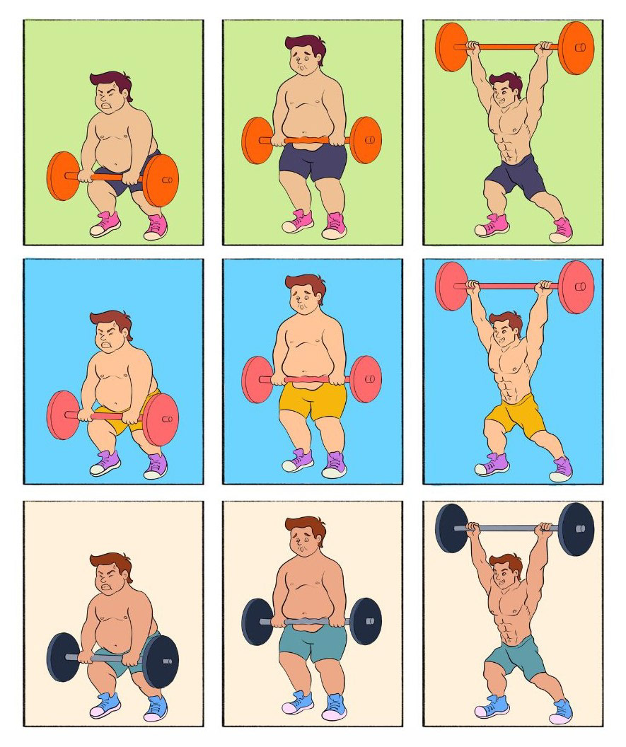color comps