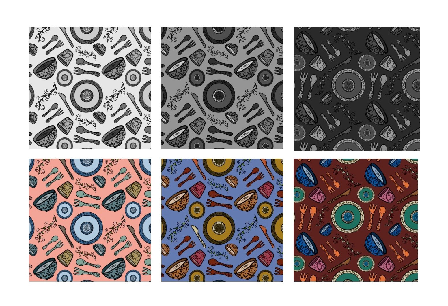 Hero Pattern Value and Color Comps