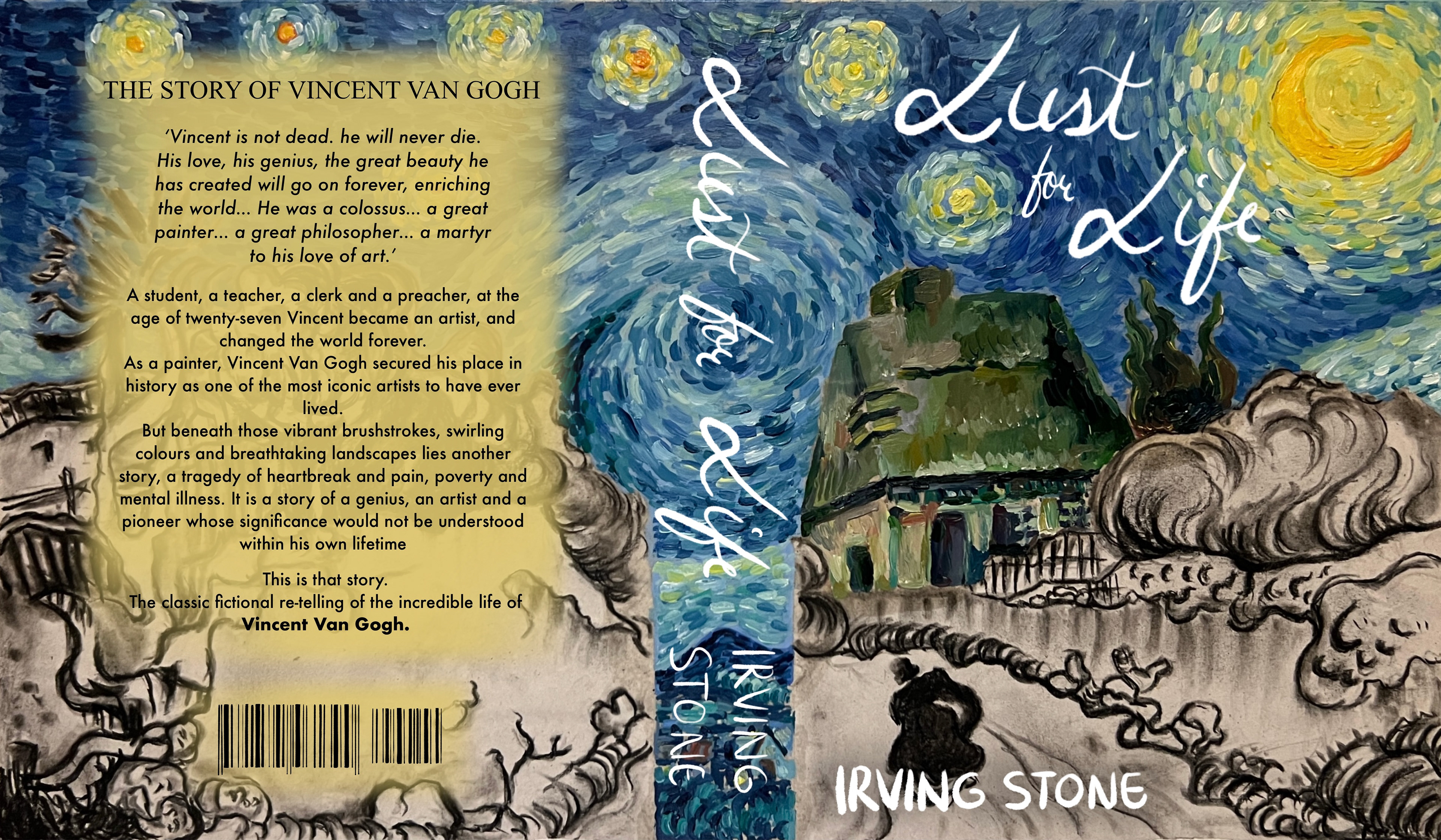 Illustration with text