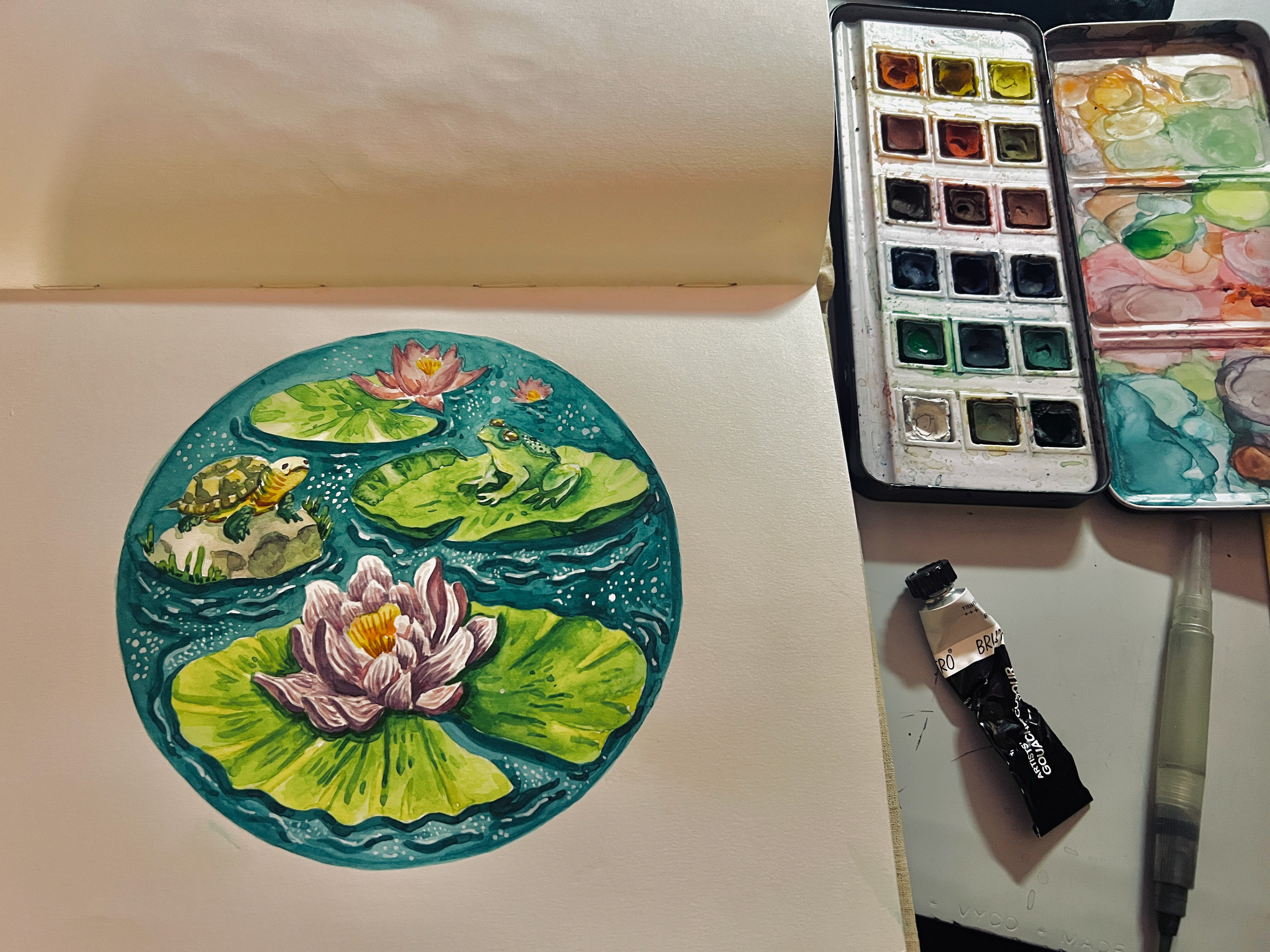 Traditional Painting Process