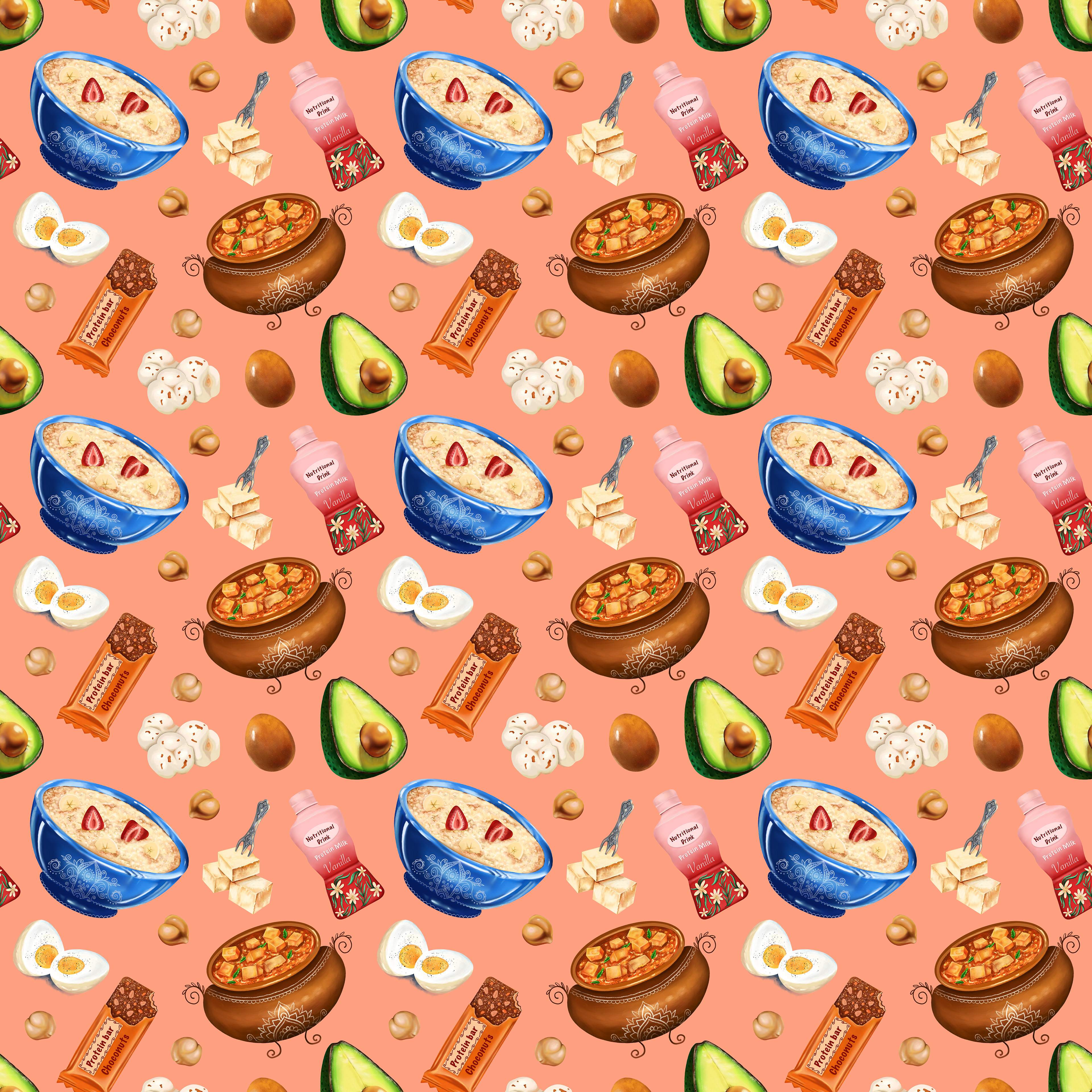 Straight Repeat Pattern (proof of repeat)