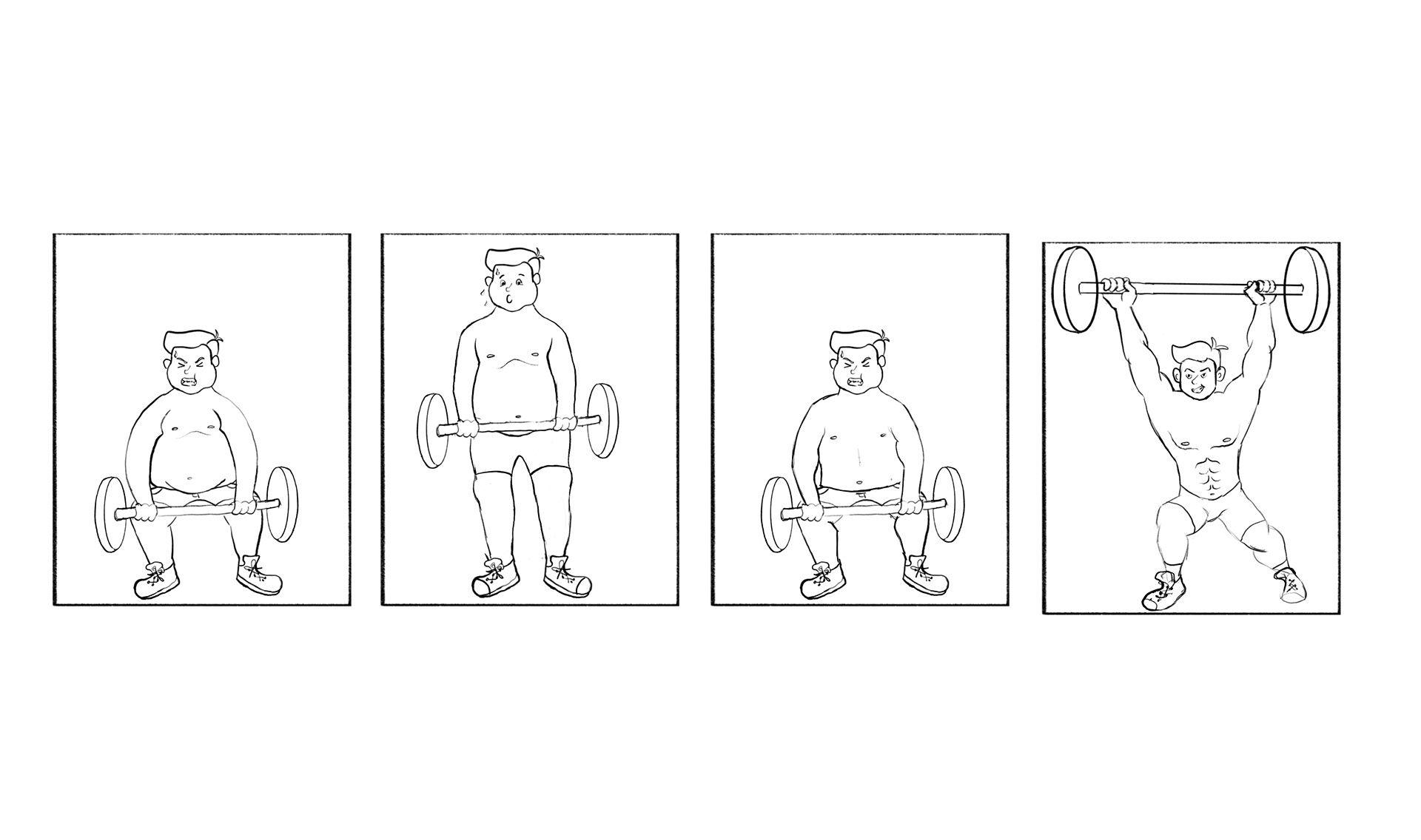 tight sketch storyboard