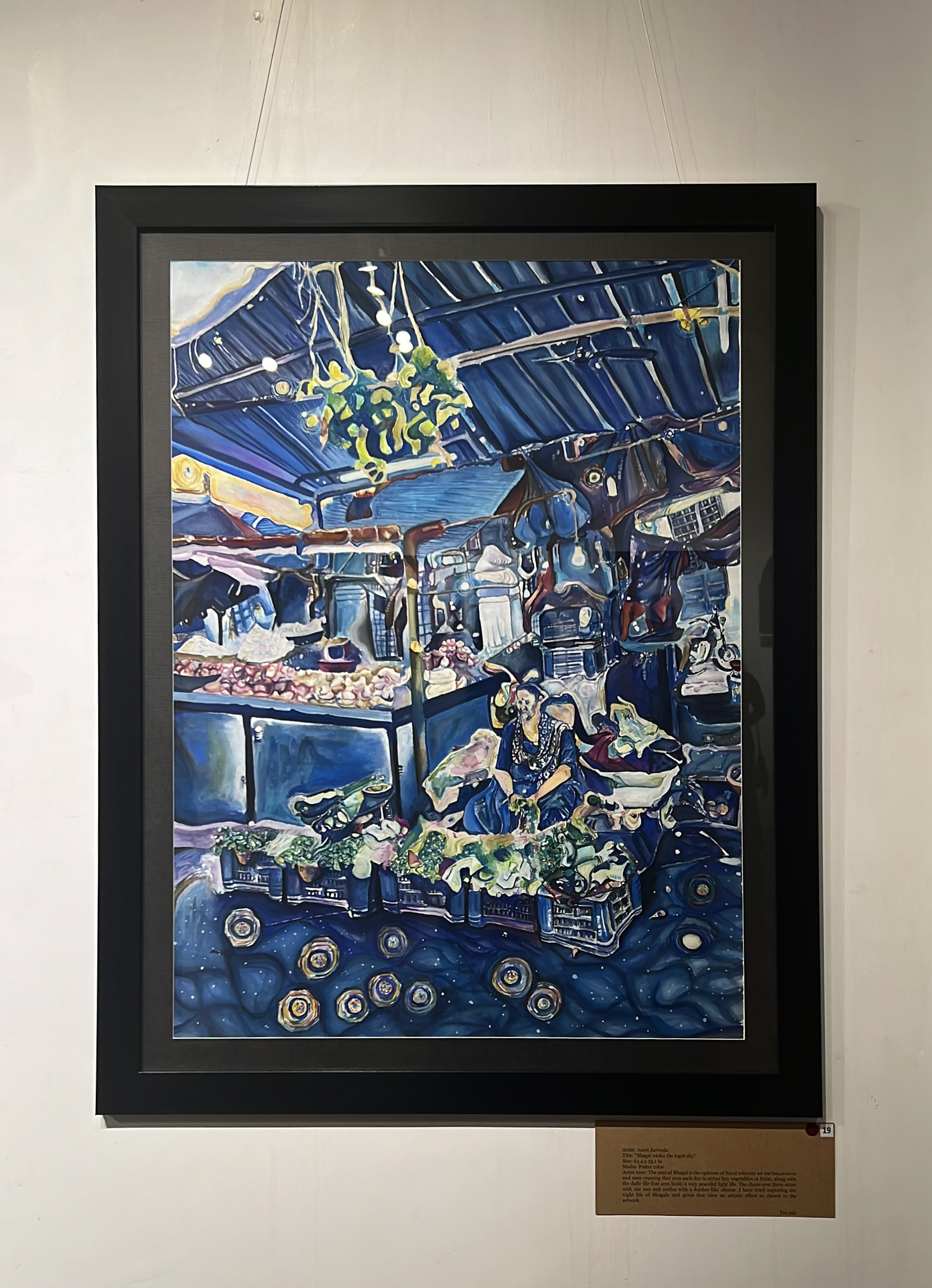 Displayed in "Untitled" art showcase 2023