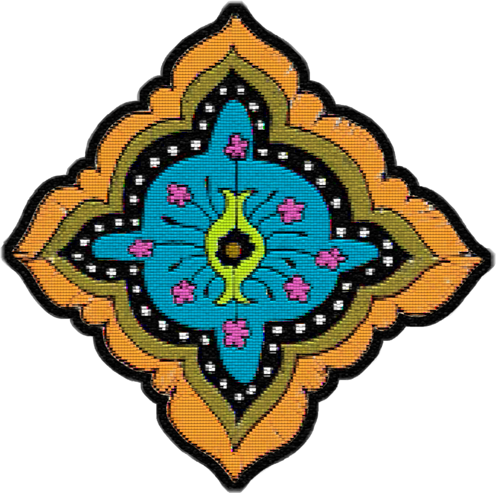 Motif as a fabric patch