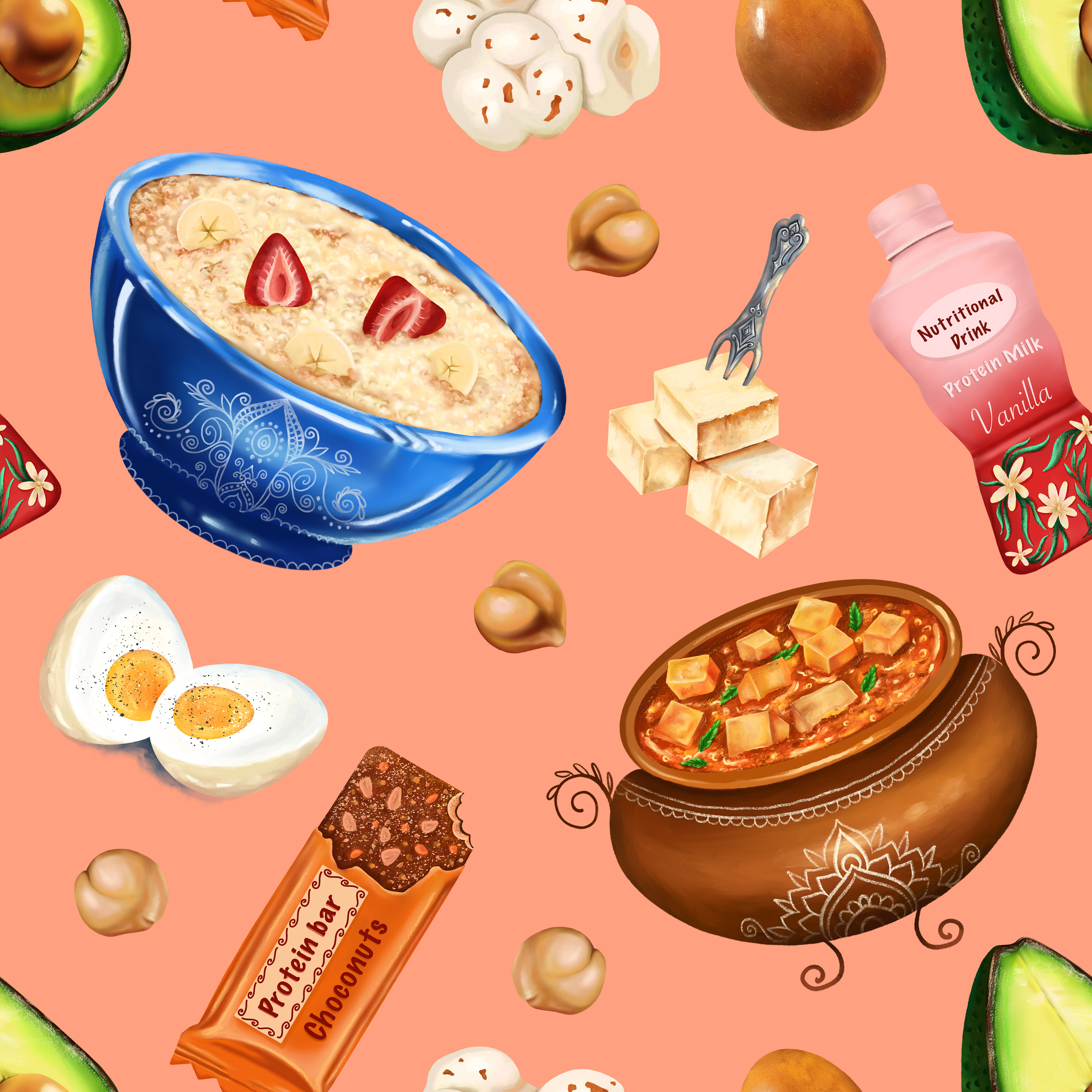 Straight Repeat Pattern Unit