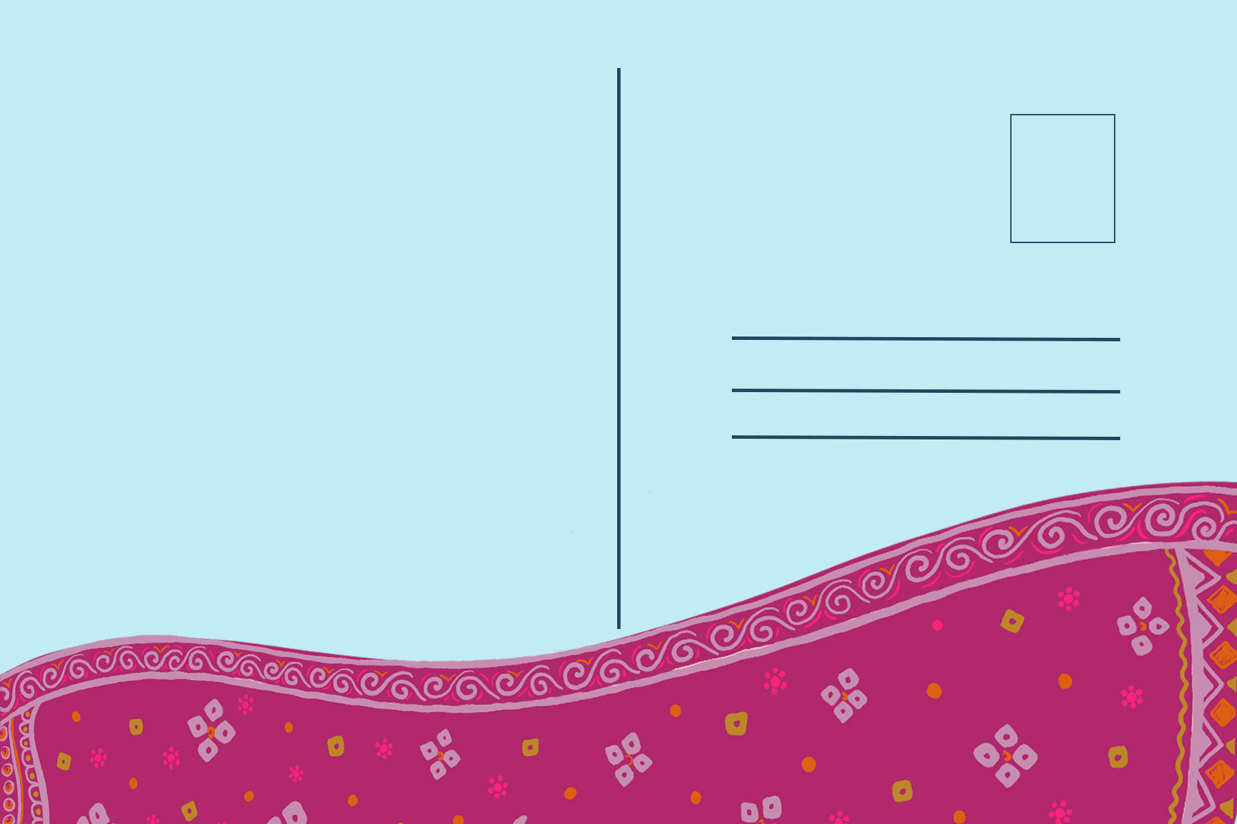 Back of Postcard