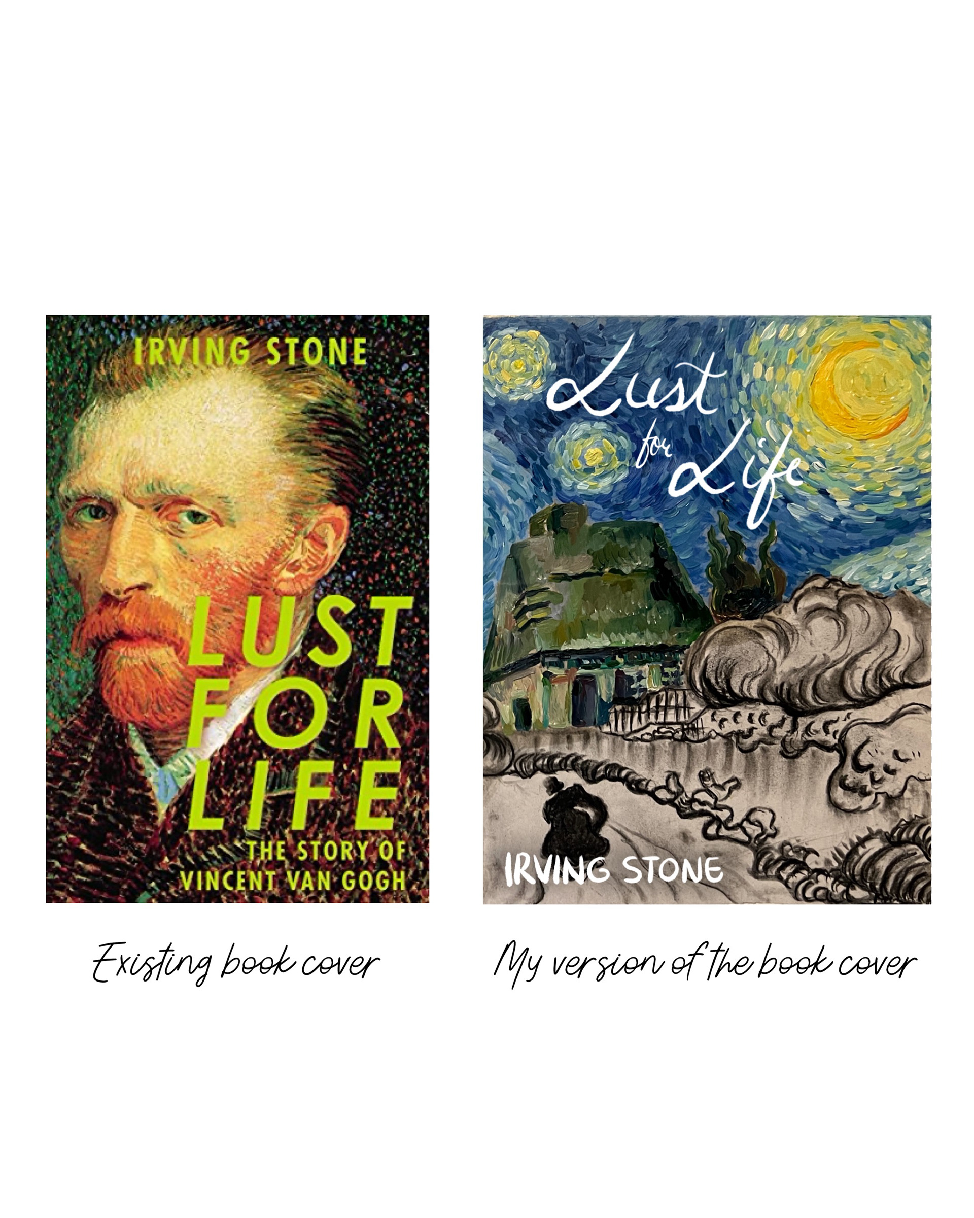 Cover design comparison