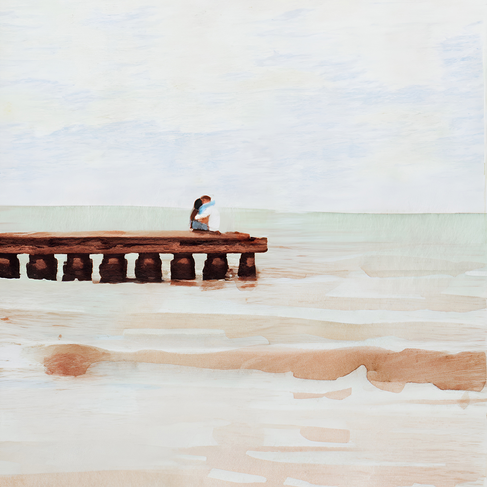 Coppia Al Mare - Wild Sea Three