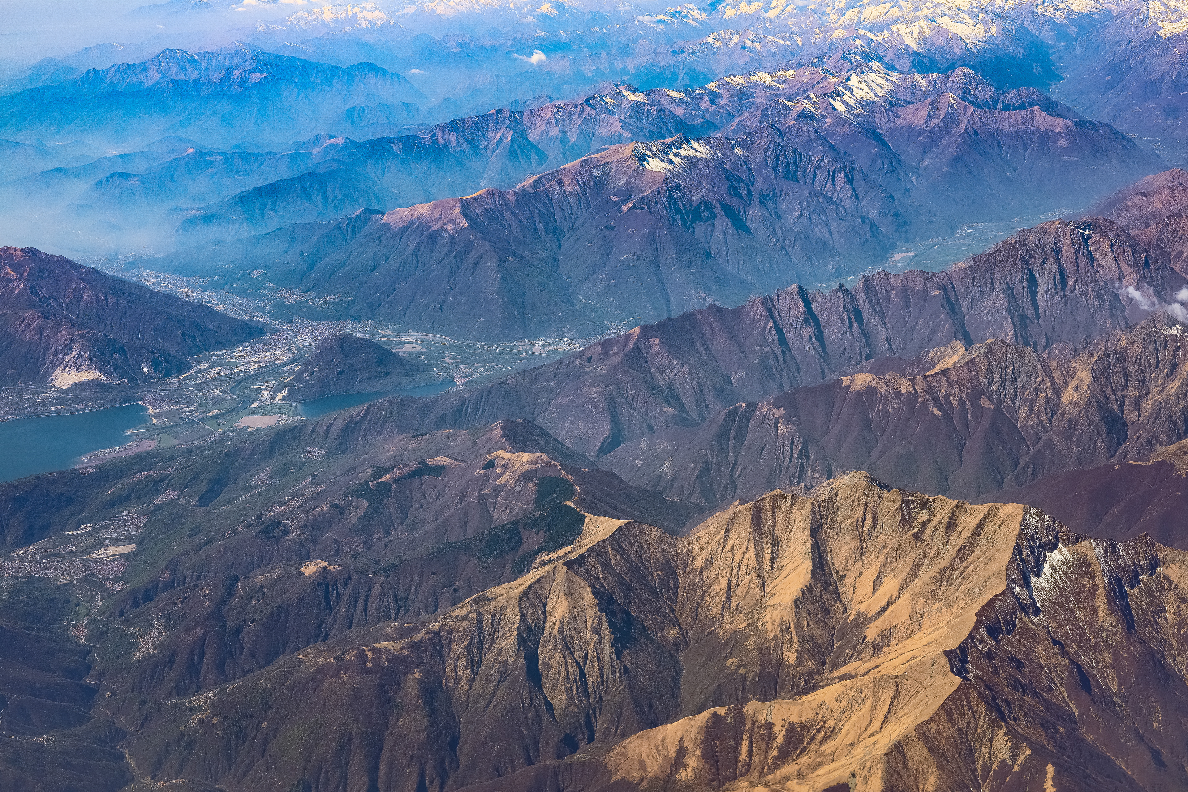 Over the Alps