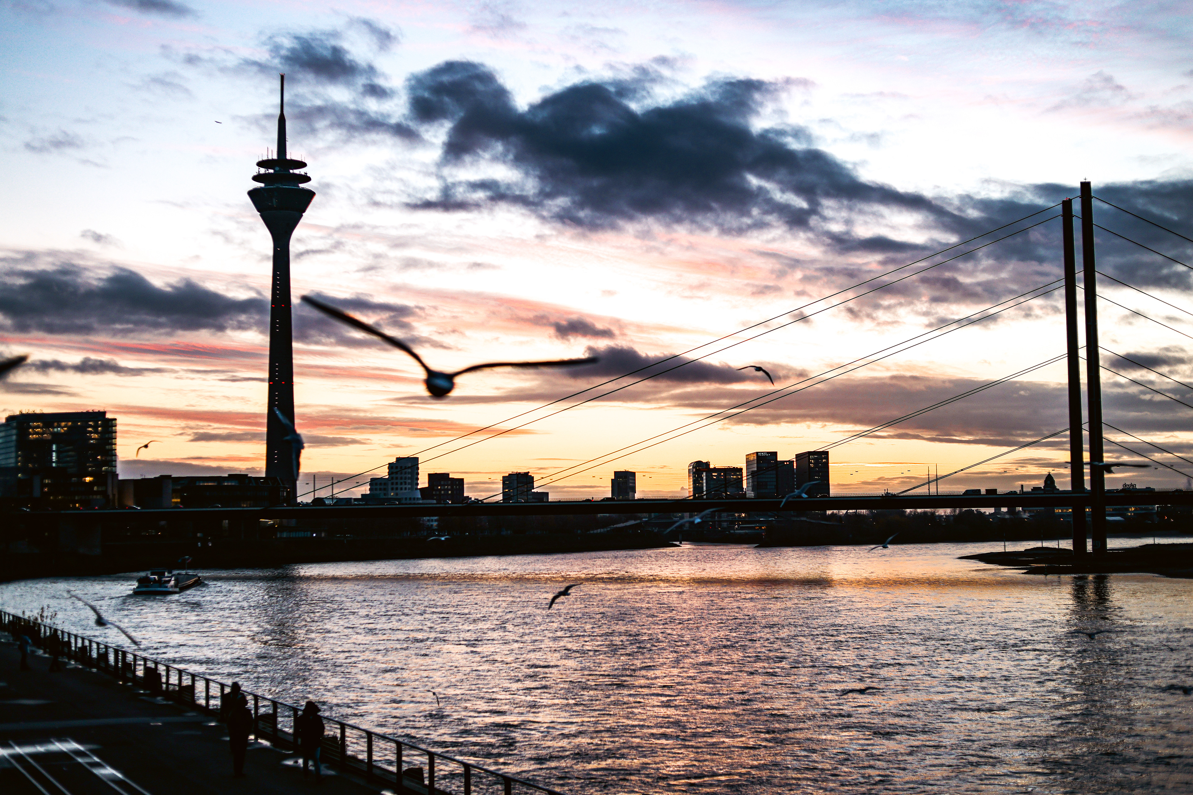 Düsseldorf Sunset 1