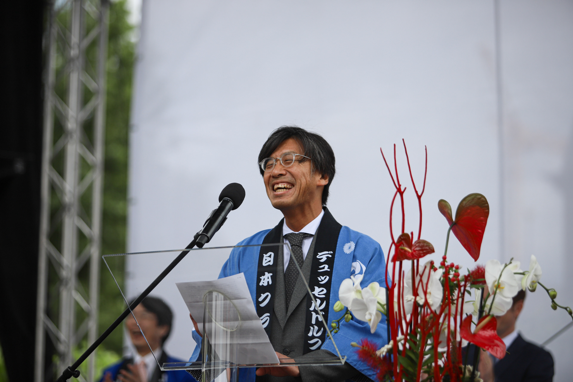 Manabu Miyamoto, Präsident des Japanischen Clubs