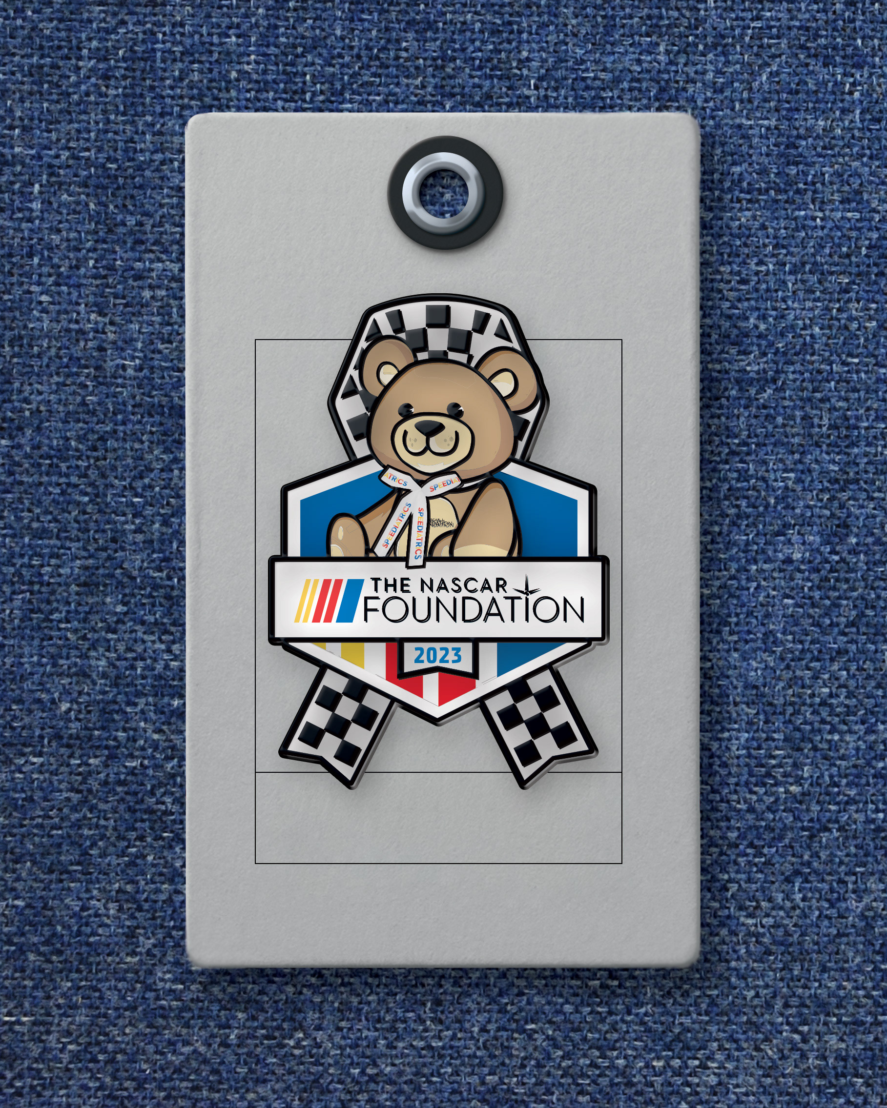 Speedy Bear Pin 2023