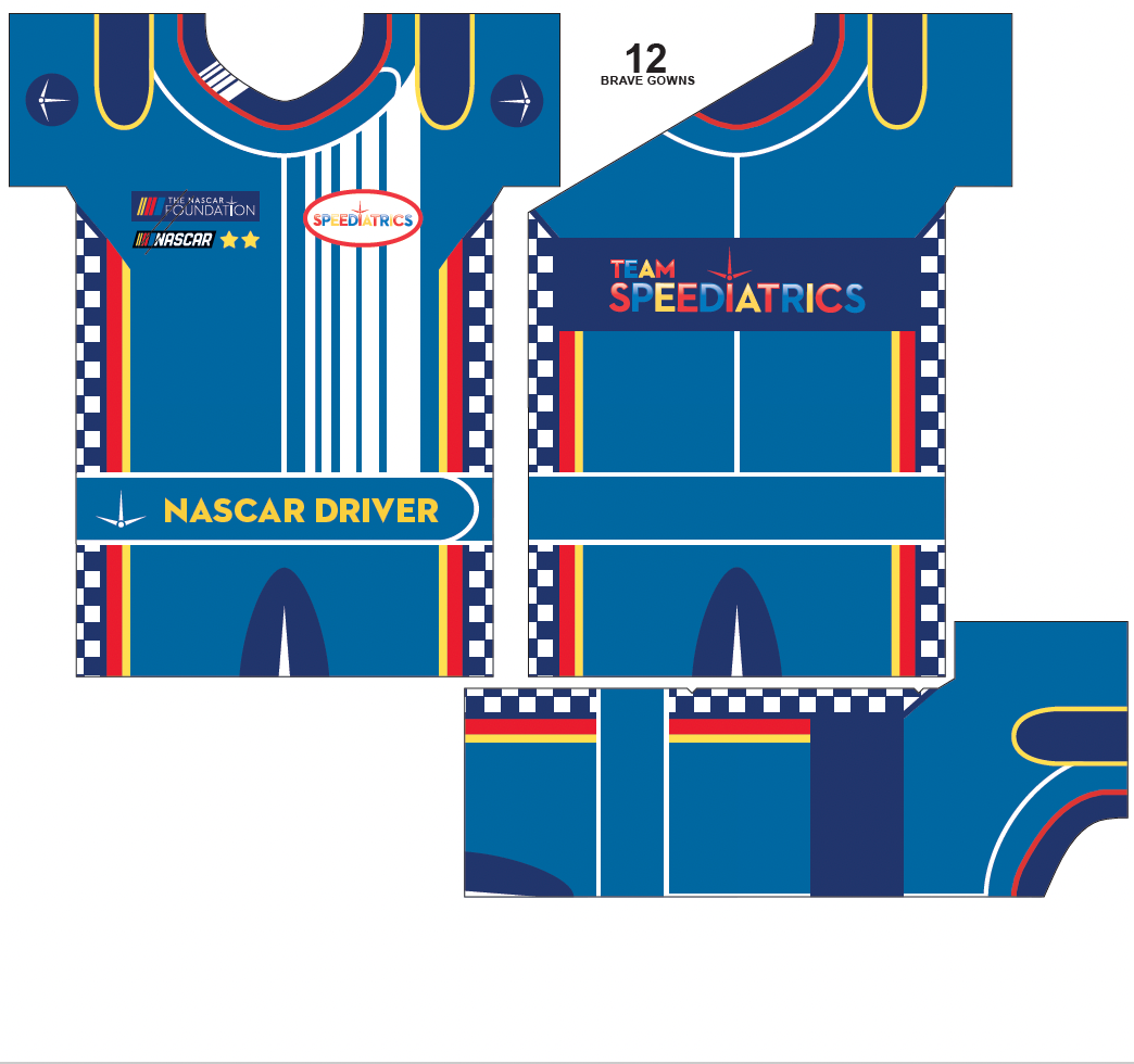 Speediatrics Hospital Gown Design