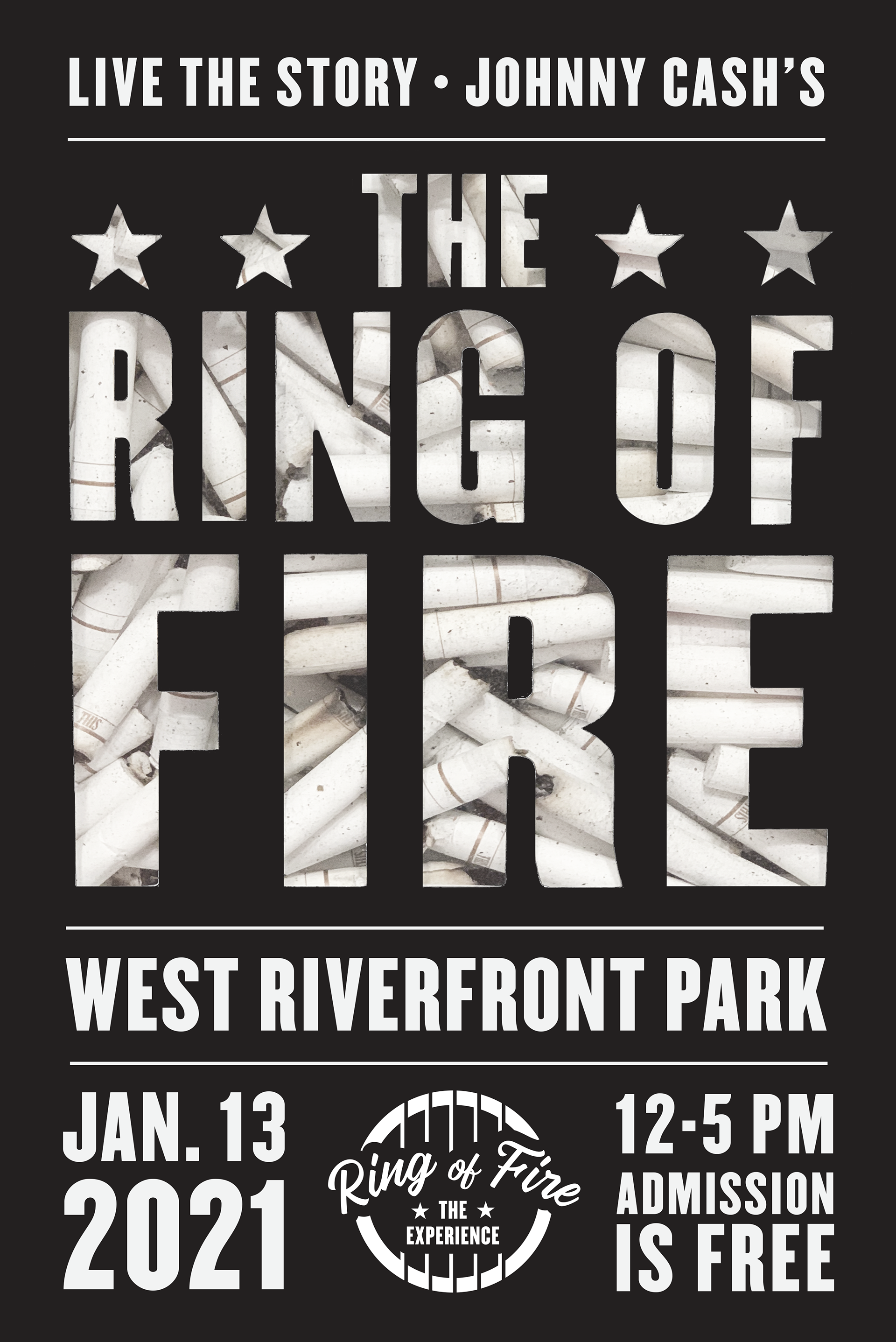 The Ring of Fire Flat Poster