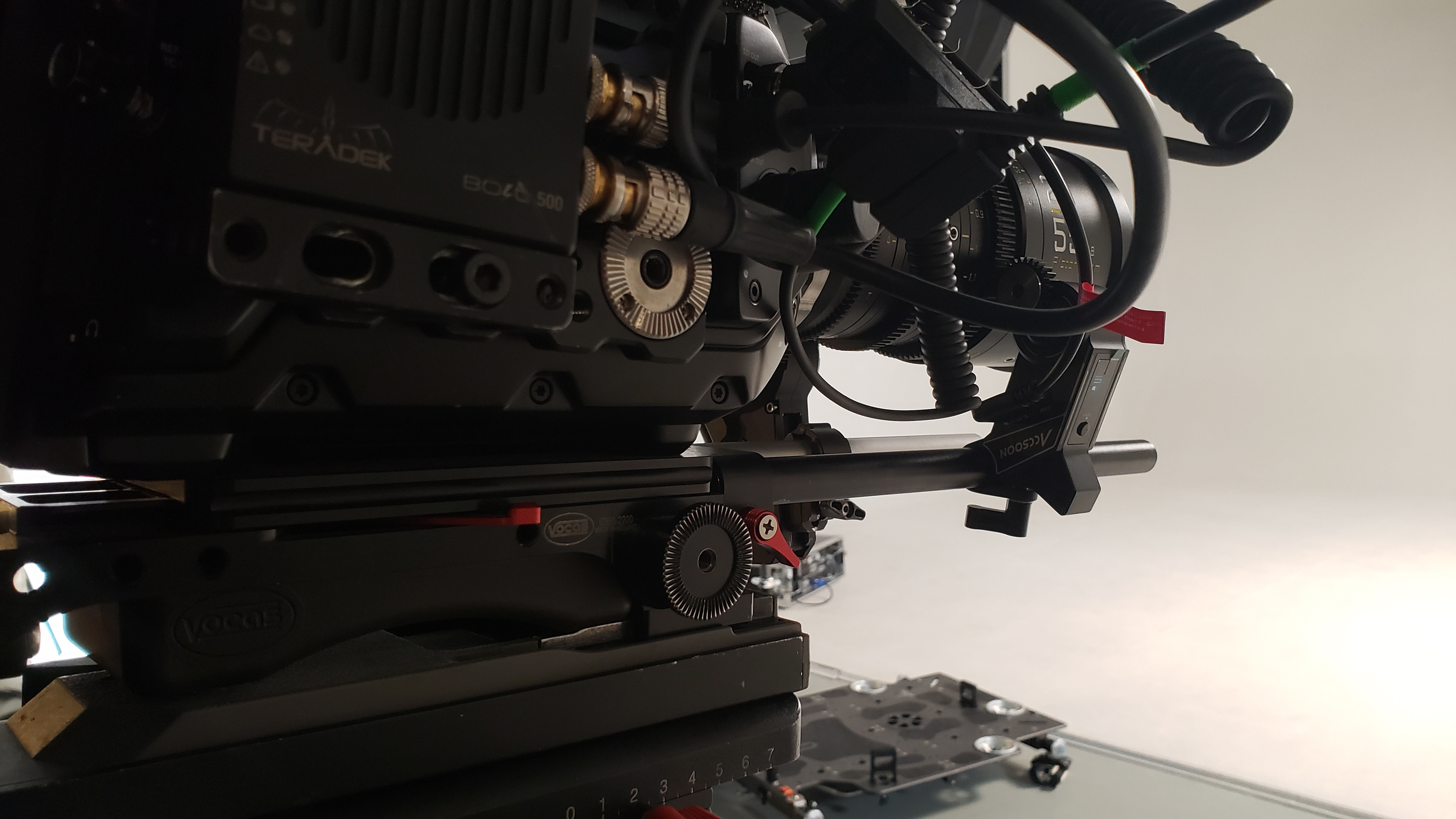 Accsoon Focus motor on Blackmagic Ursa Mini