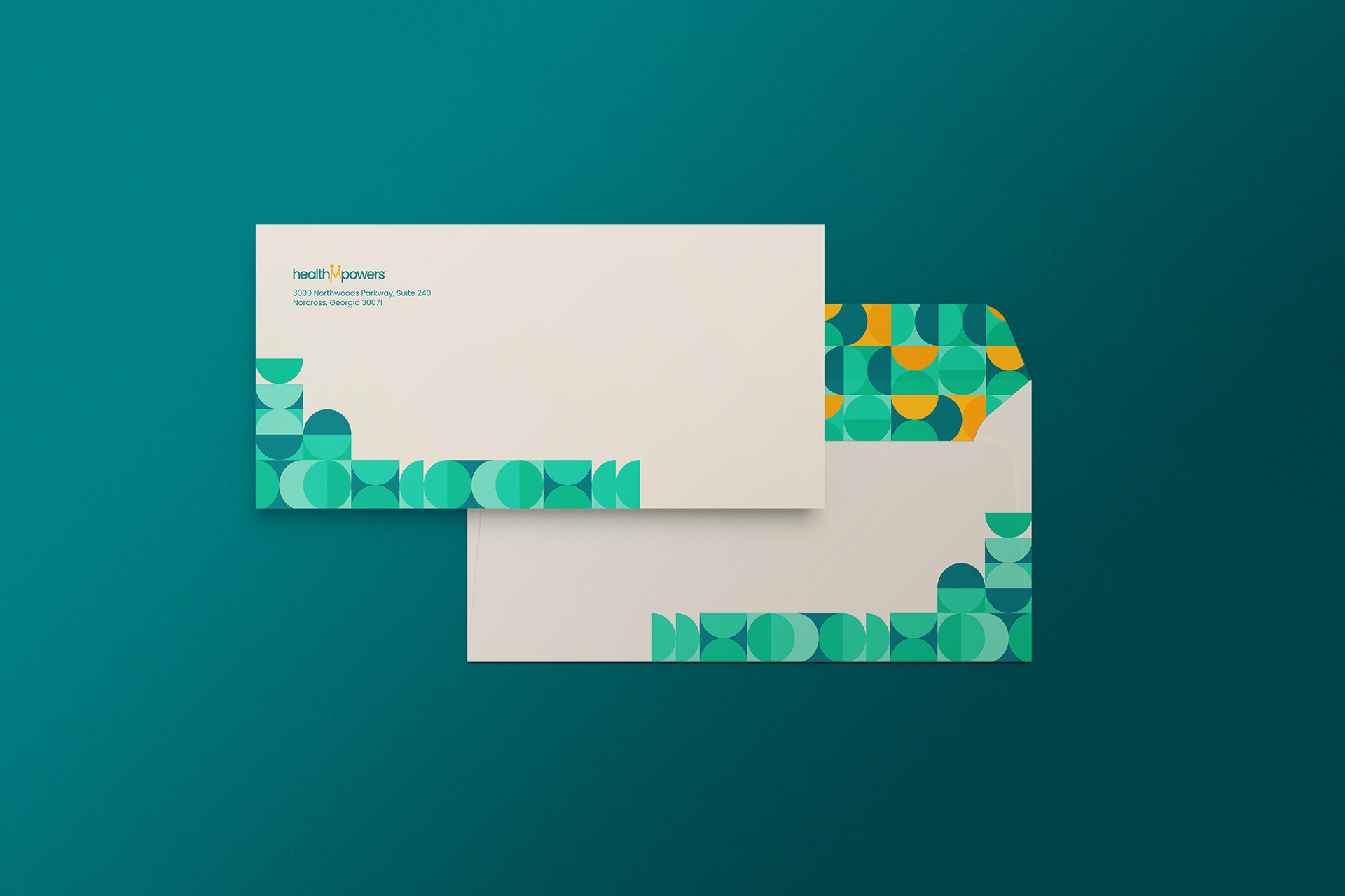 Envelope Design for End of Year Report Materials