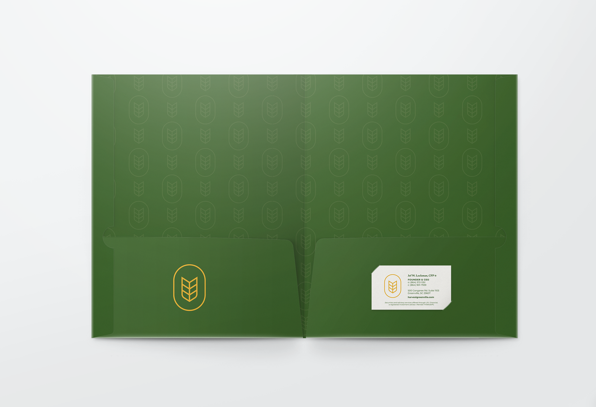 Branded Folder Interior