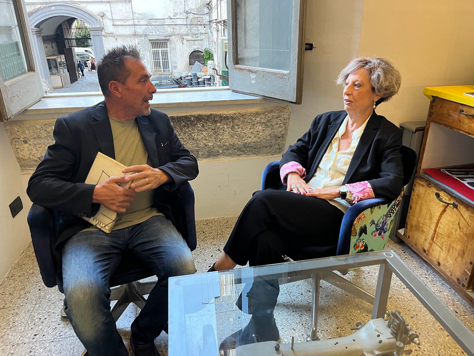 Luciano D’Inverno e Ennery Taramelli