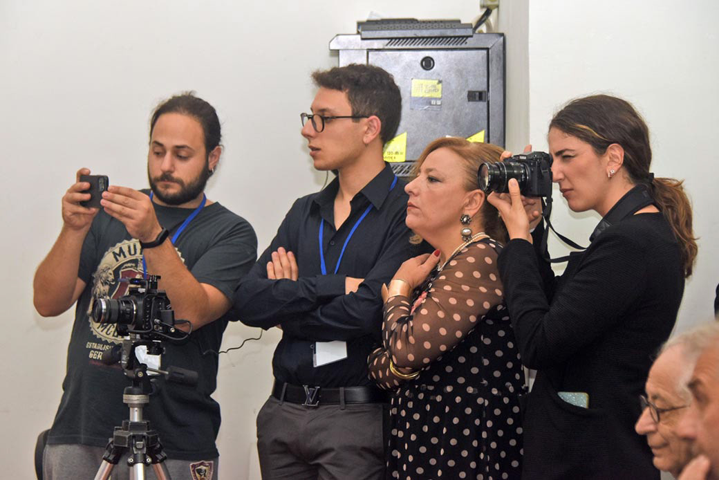 Francesco Piciocchi, Matteo Biccari, Geny Esposito, lo staff di PFF