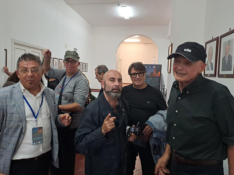 Il direttore artistico con Ugo Pons Salabelle