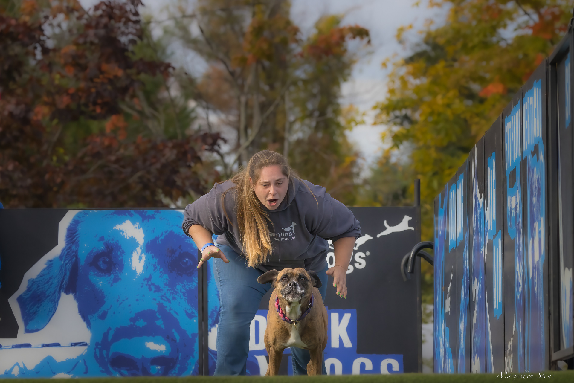 Air Dogs It's not always about competition. I had an absolute blast shooting these dogs. This handler worked as hard as her dog. PS- the dog didn't get into the water until the third try, but they had heart!