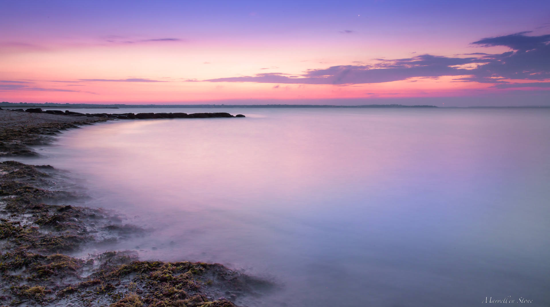 Morning Has Broken From the little beach near our house on Cape Cod. One of my favorite mornings.