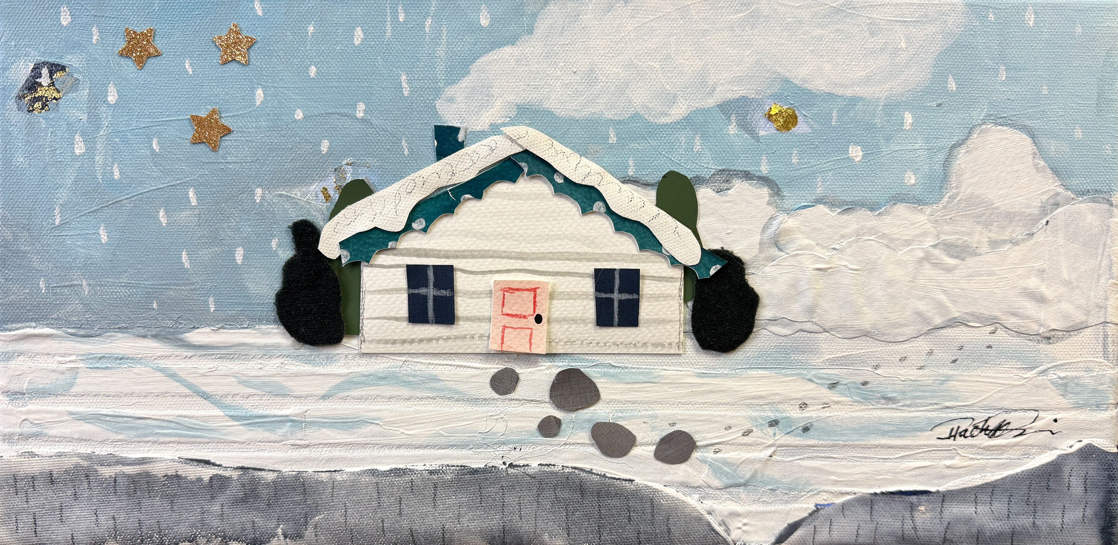 🔴SOLD. Winter House 8 x16 