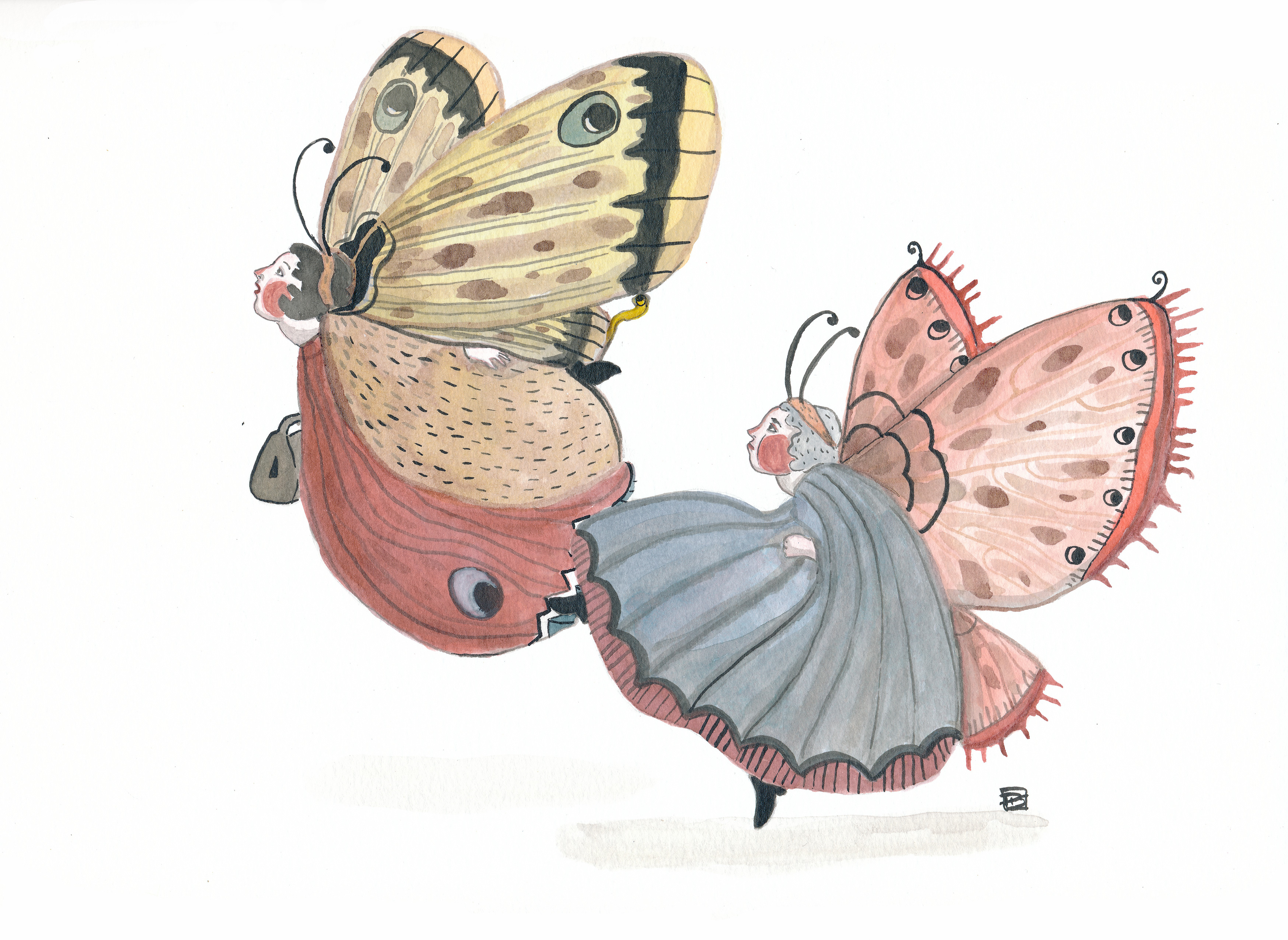 Millicent and Fern, By Rachael Speirs