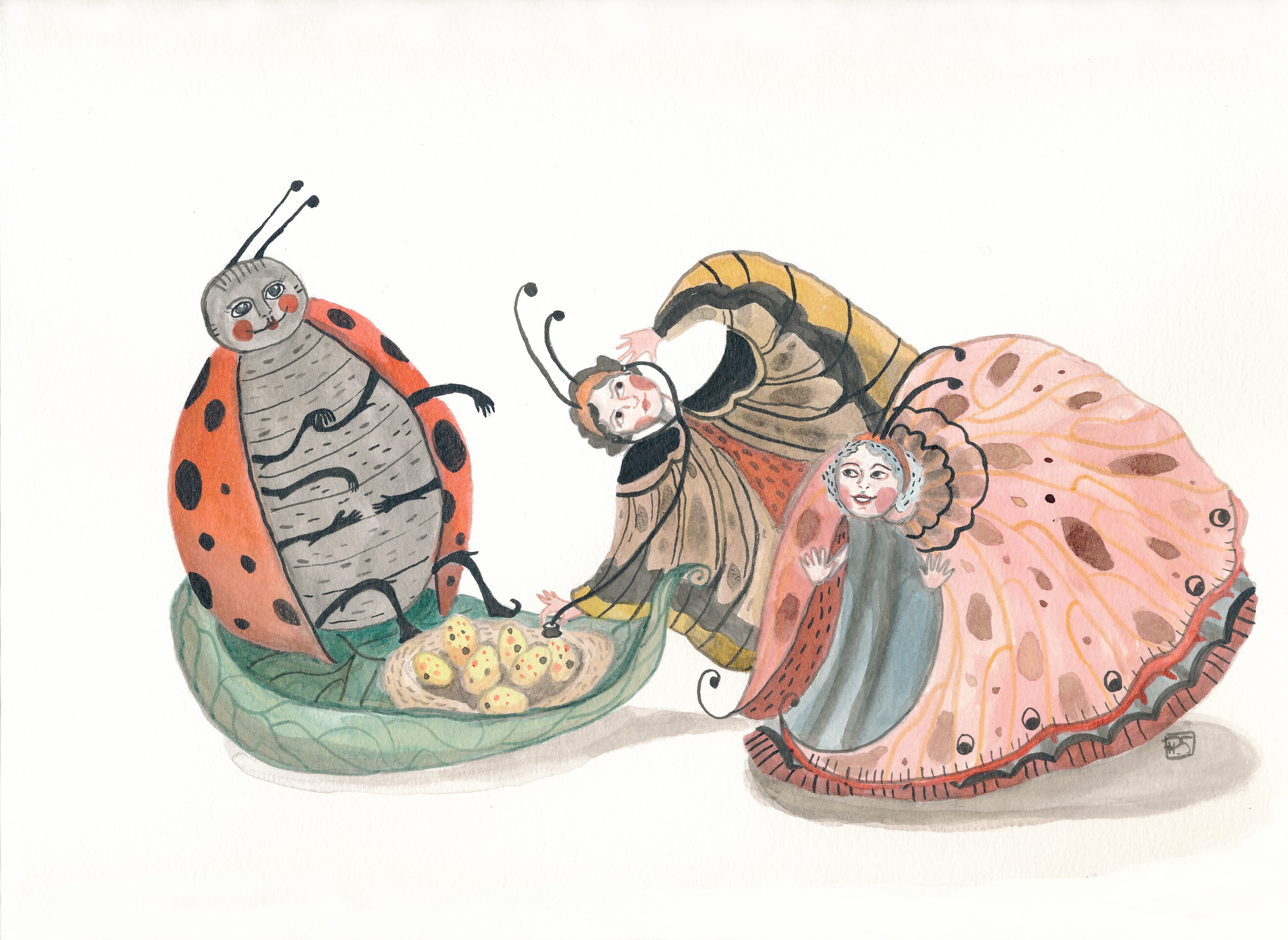 Millicent and Fern, by Rachael Speirs