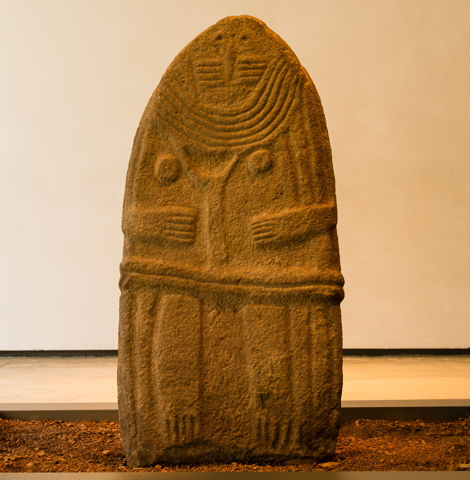 Menhirbeeld (plm. 3000 vC) Rodez - Museum Fenaille,