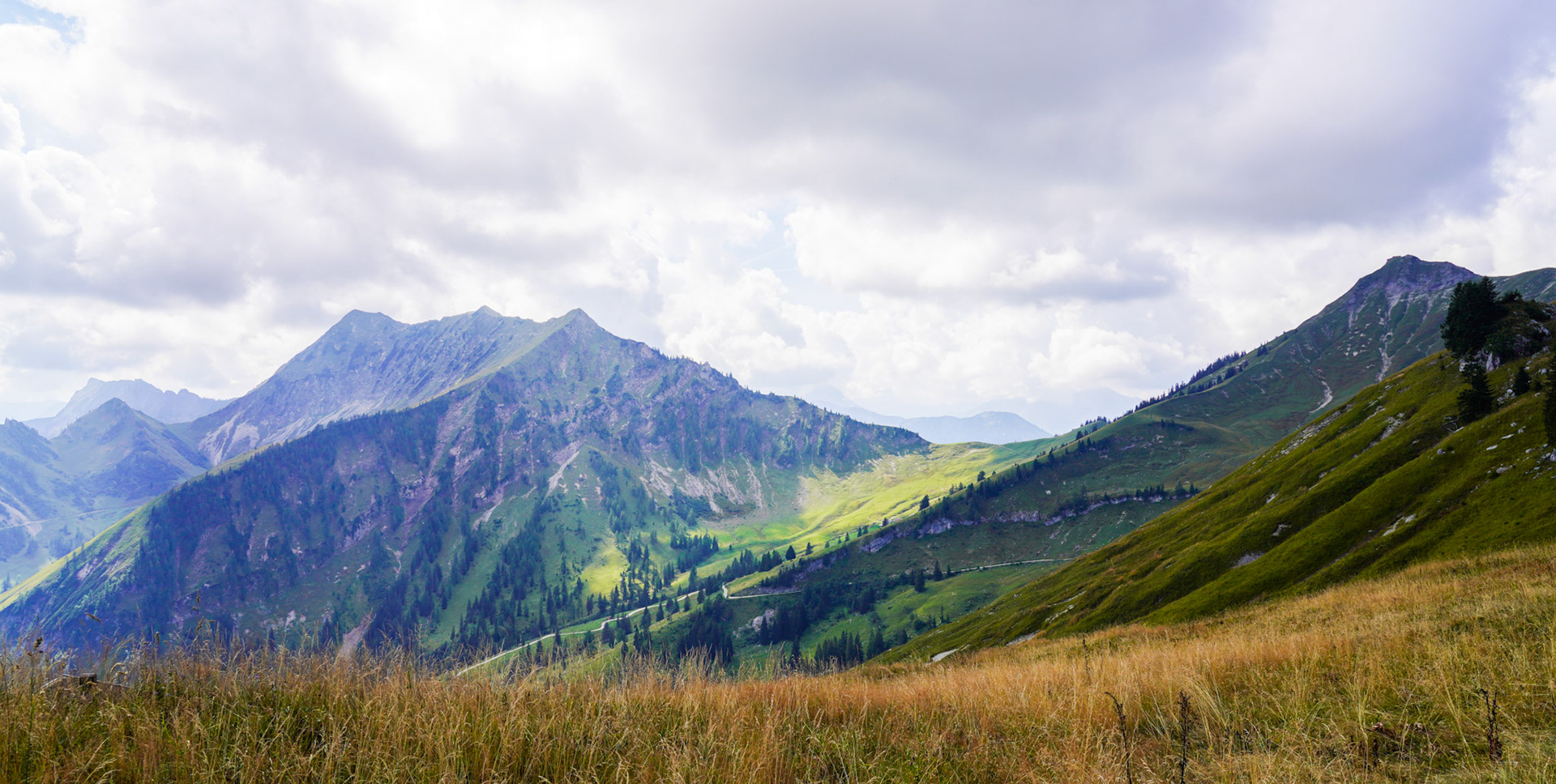 Mountains meeting clouds ;-)