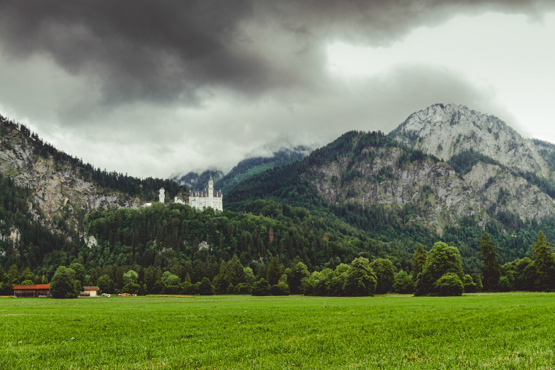 Schloss Neuschwanstein in Bavaria.