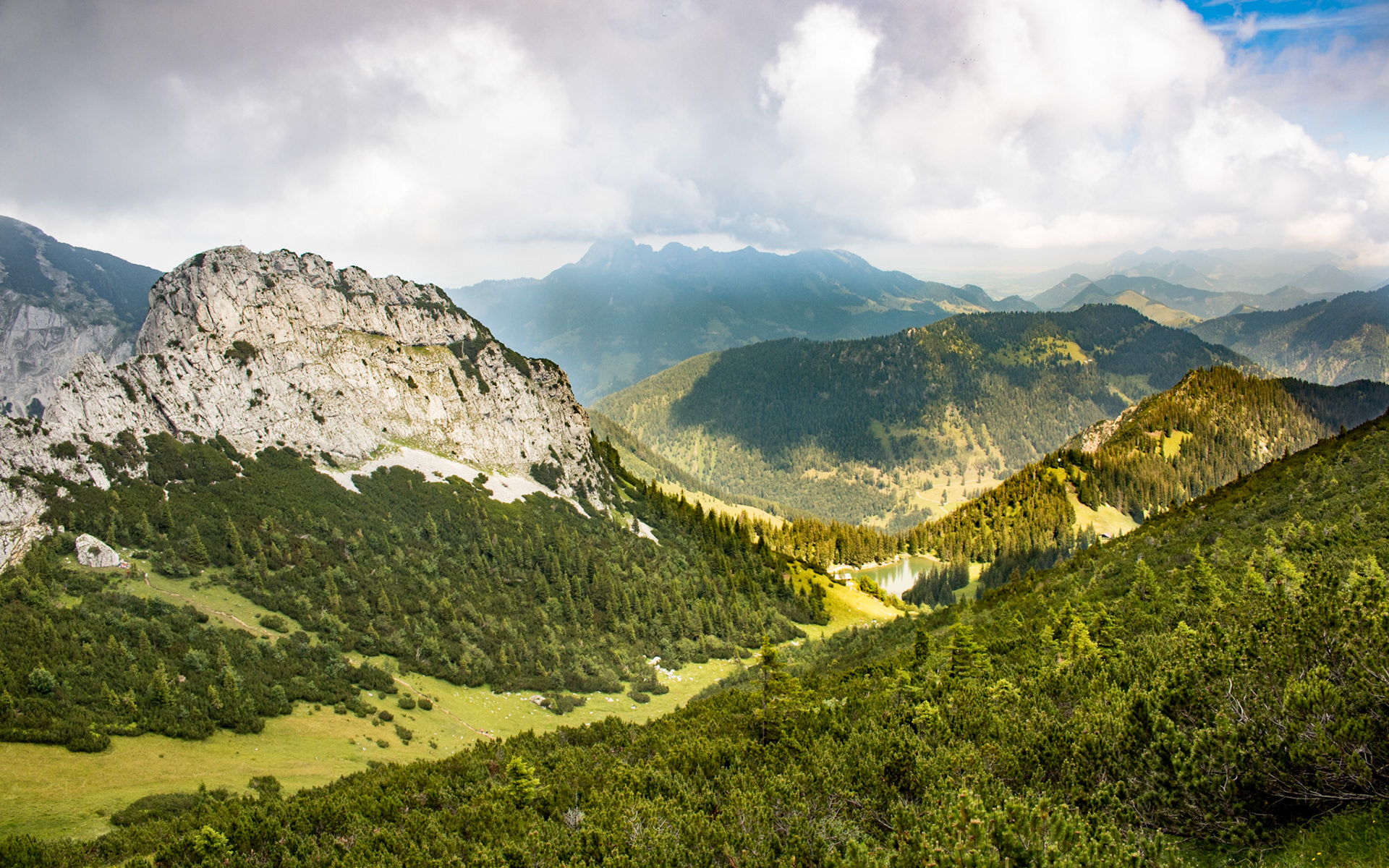 Karwendelgebirge in Bavaria