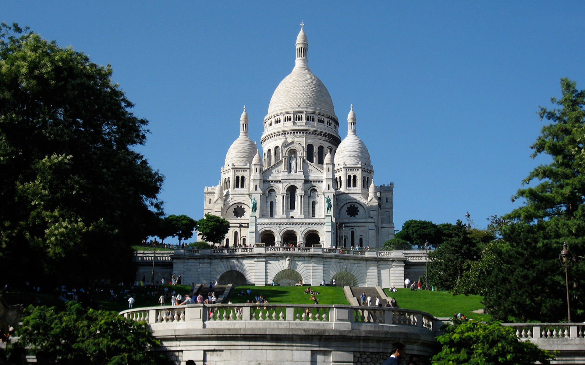 Sacré-Cœur church in Paris.