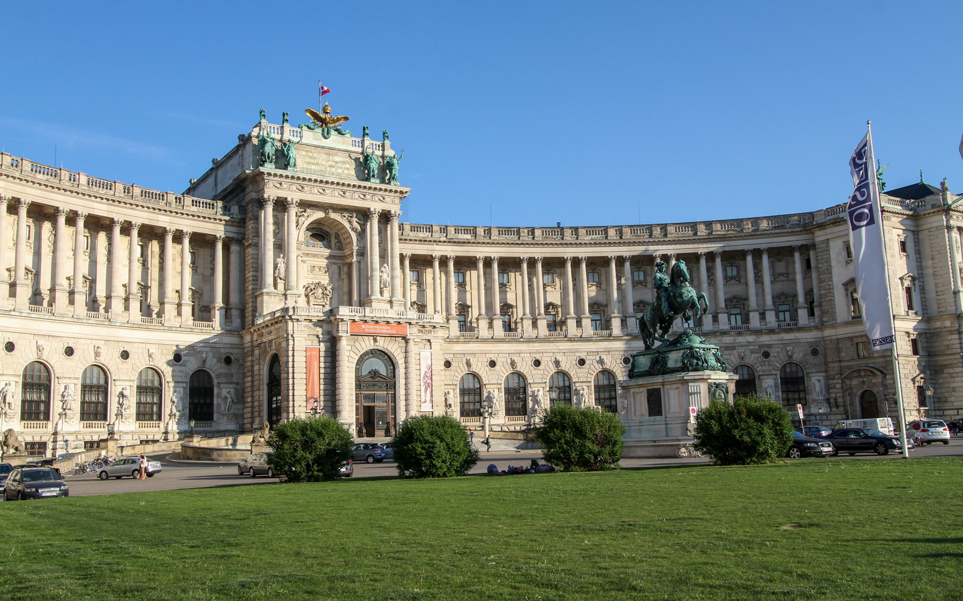Hofburg in Vienna, what a view...