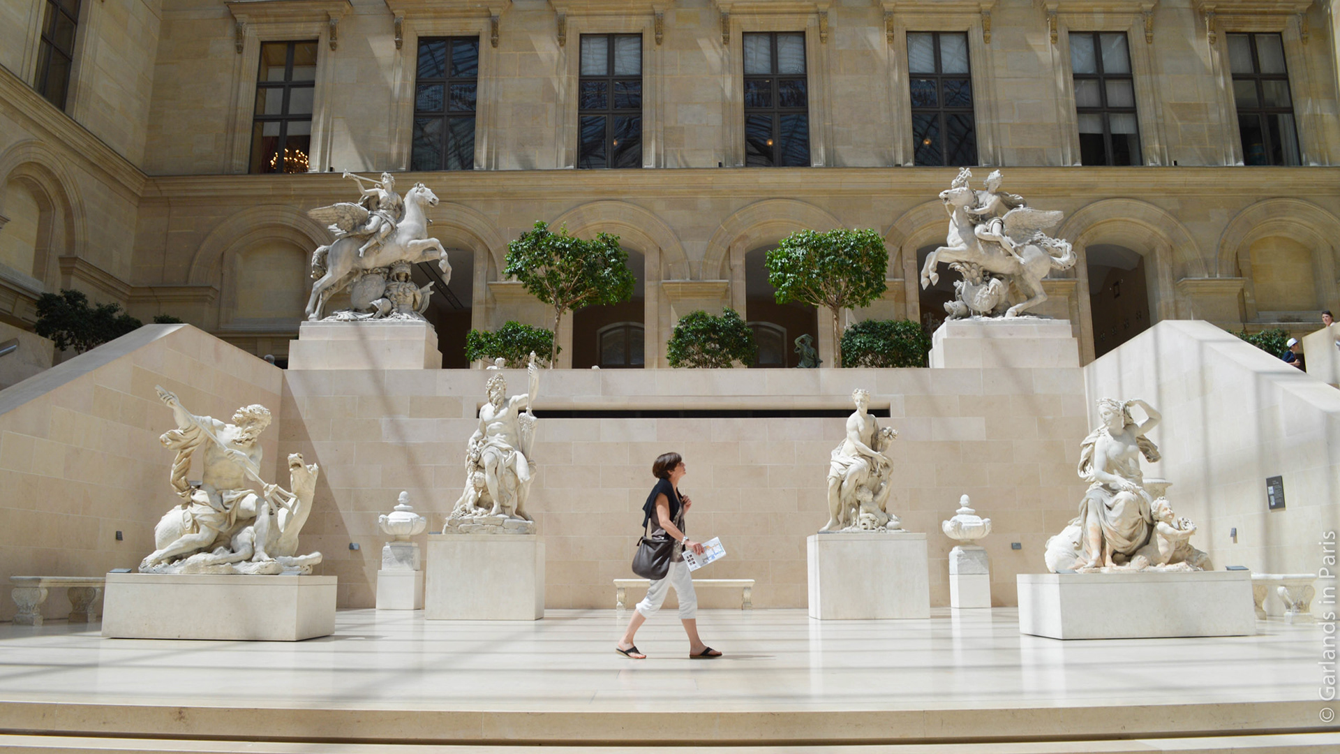 The Louvre's Sculpture Garden