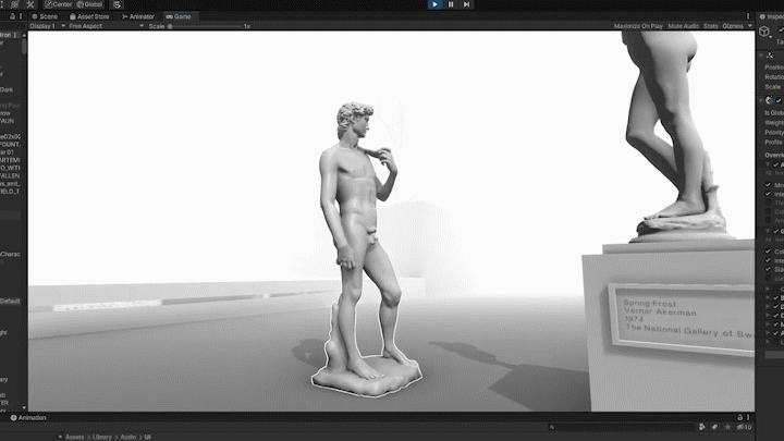 Showcase of work in progress, skeleton, perspective and simplified form drawing tools