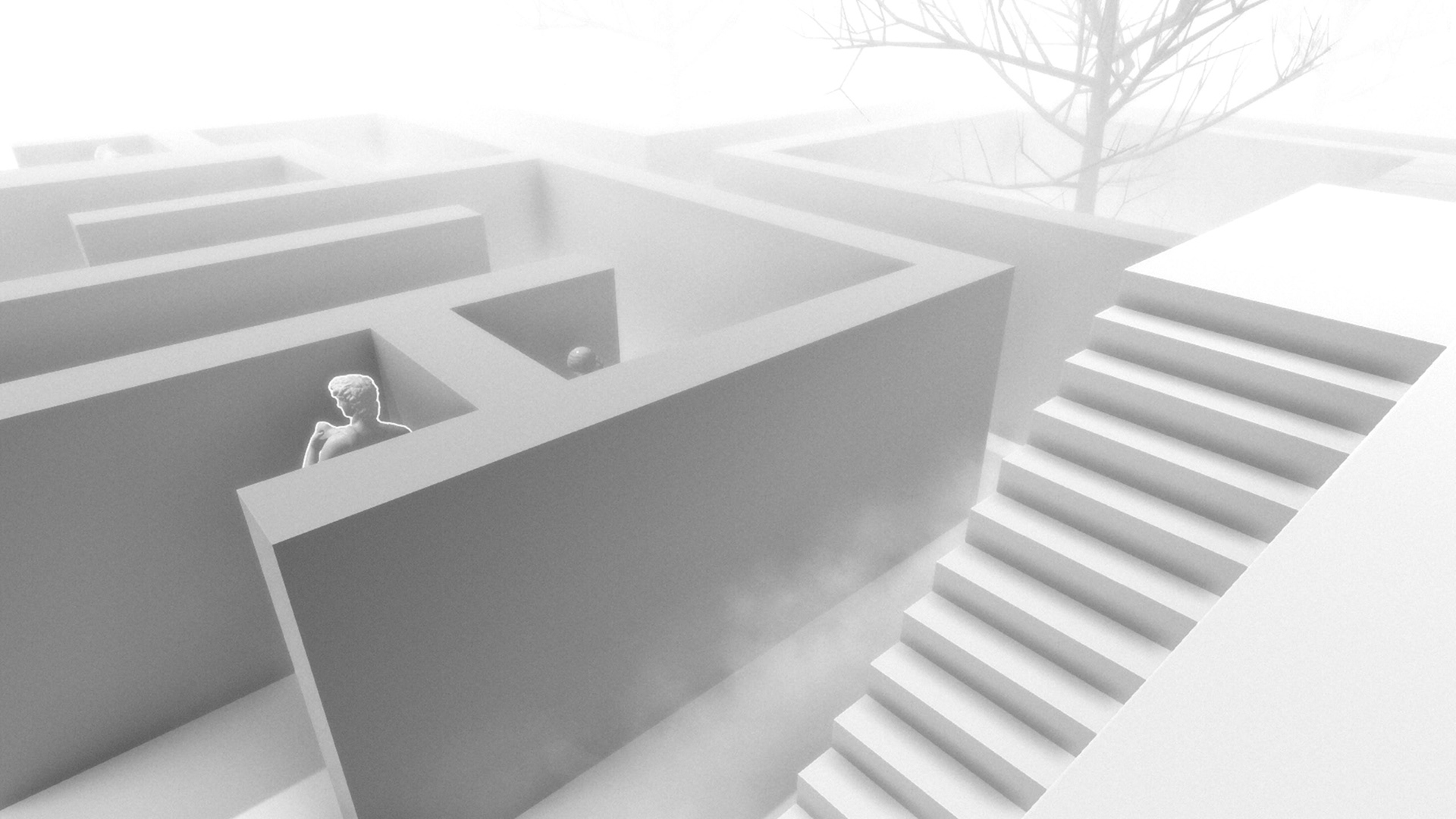 figure drawing garden procedural generation screenshot
