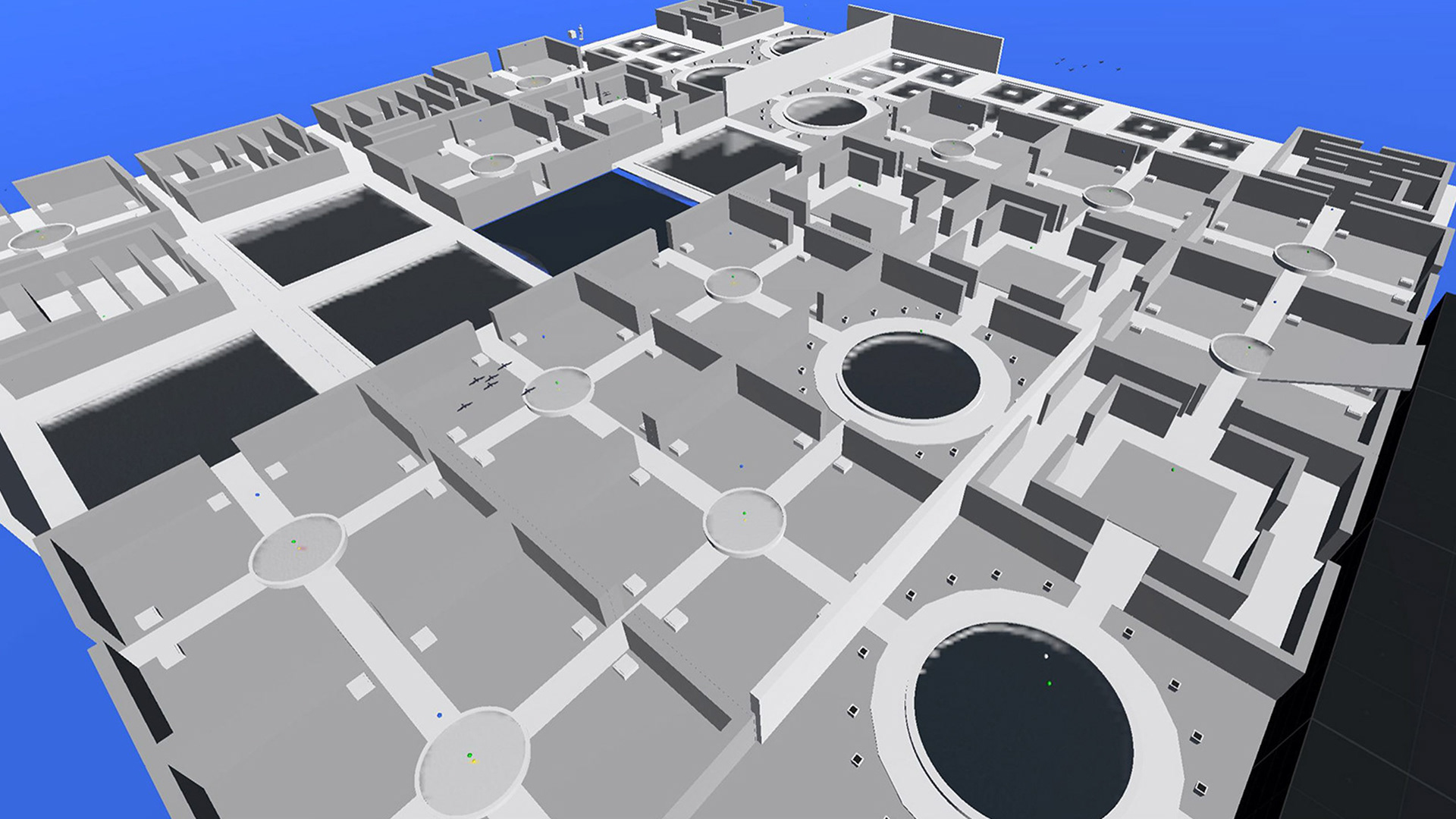 Unity 3D tile generation in viewport