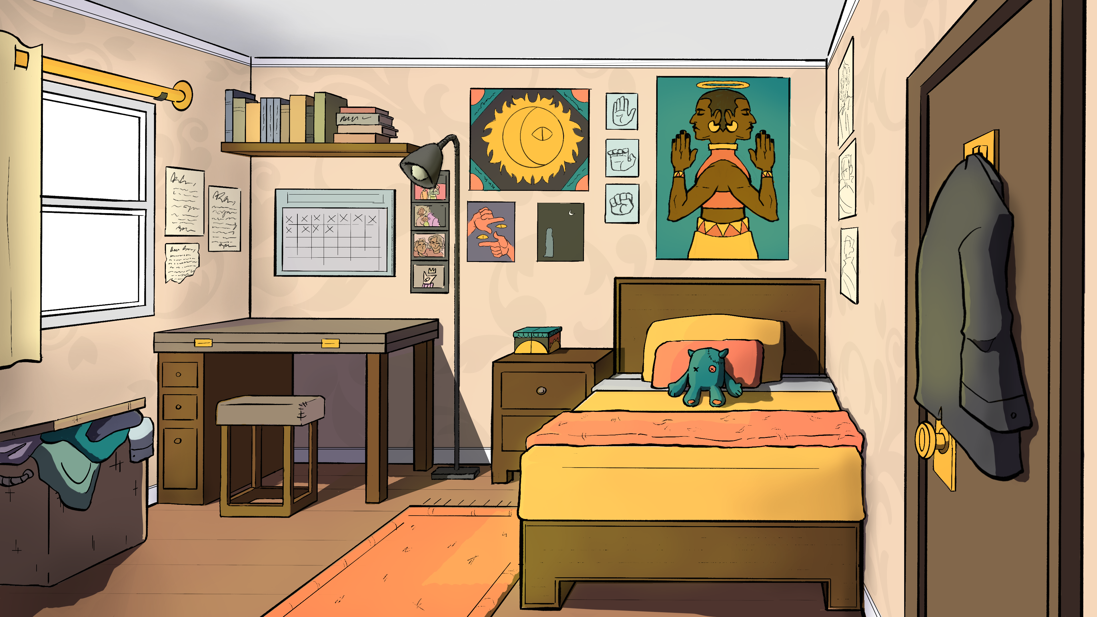 Interior from "The Bane of Aclon"