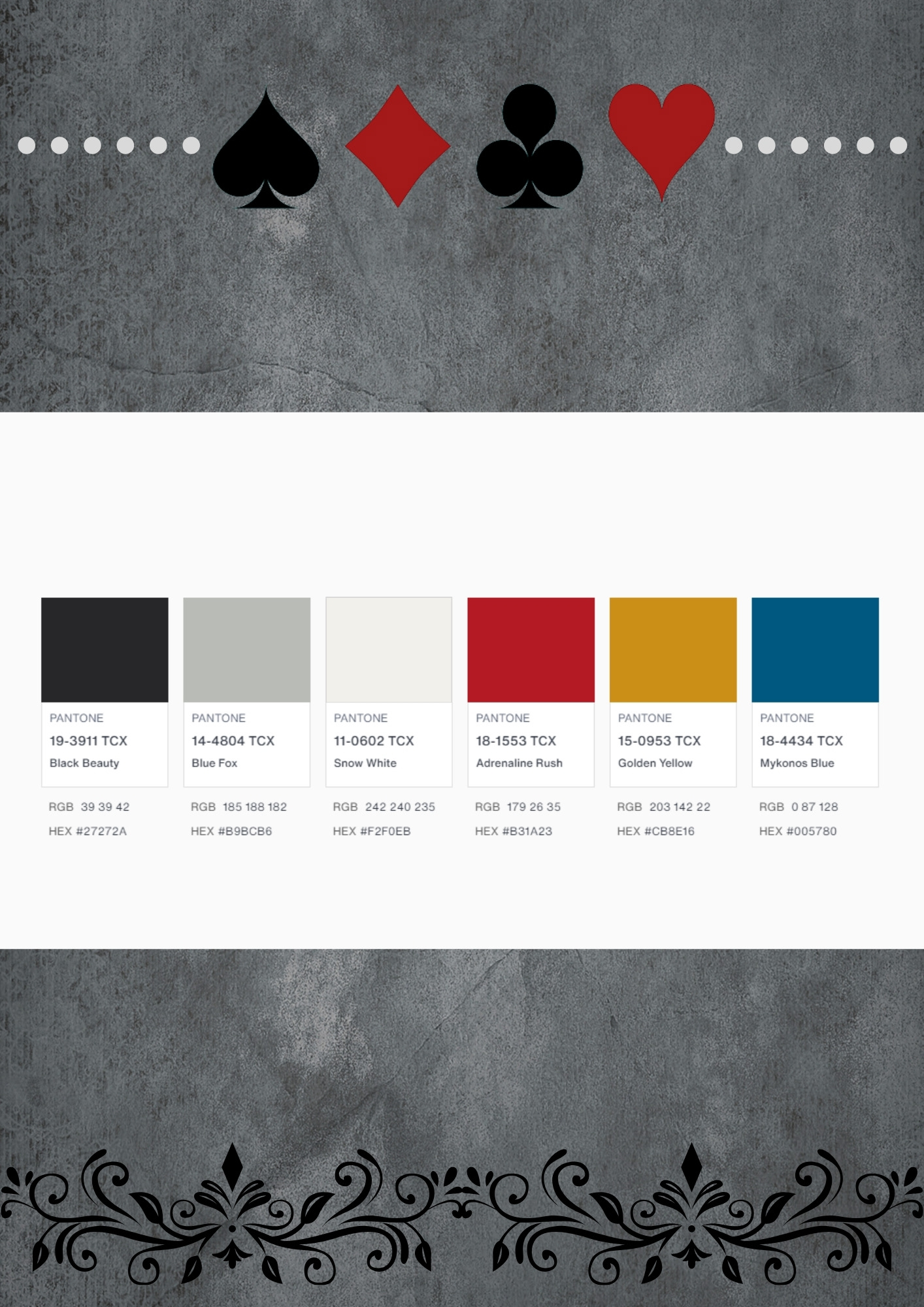 Cartela de cores