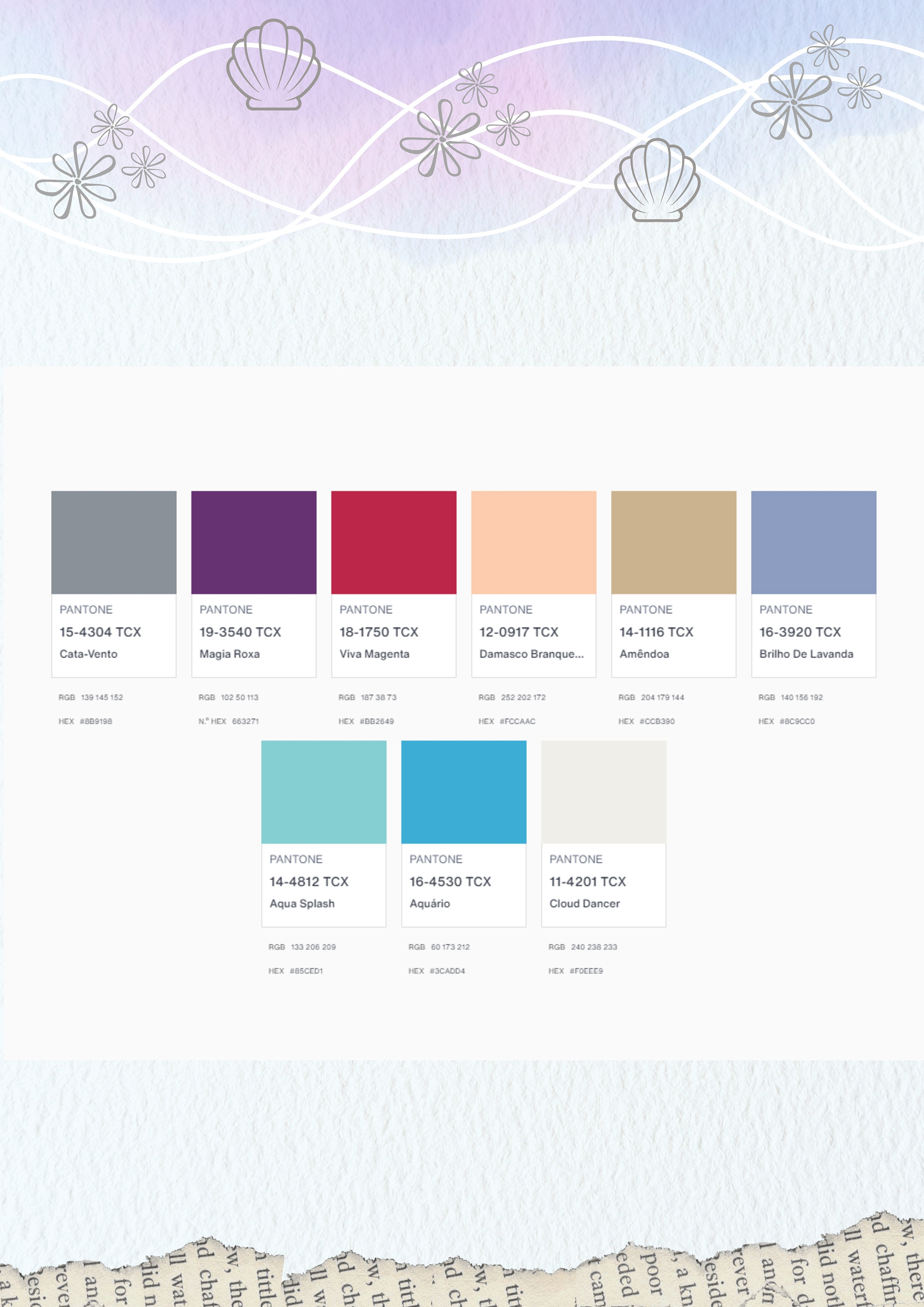 Cartela de cores