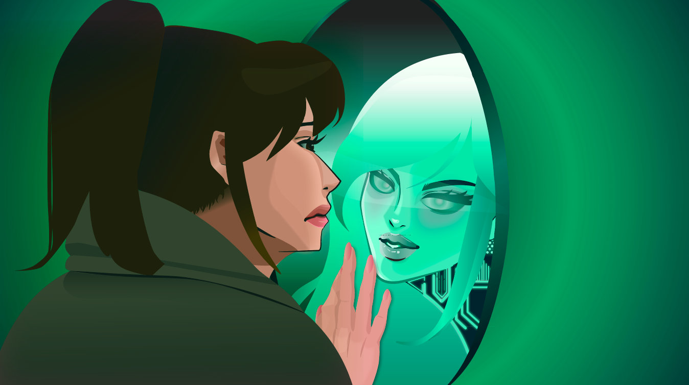 "Envy: Starting Image"  - Digital Illustration by Sarah Horning - Adobe Illustrator