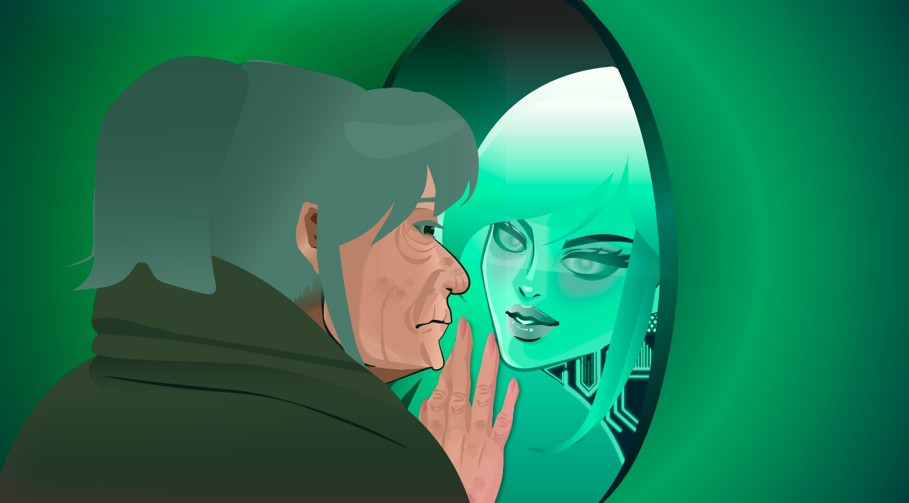 "Envy: Ending Image"  - Digital Illustration by Sarah Horning - Adobe Illustrator