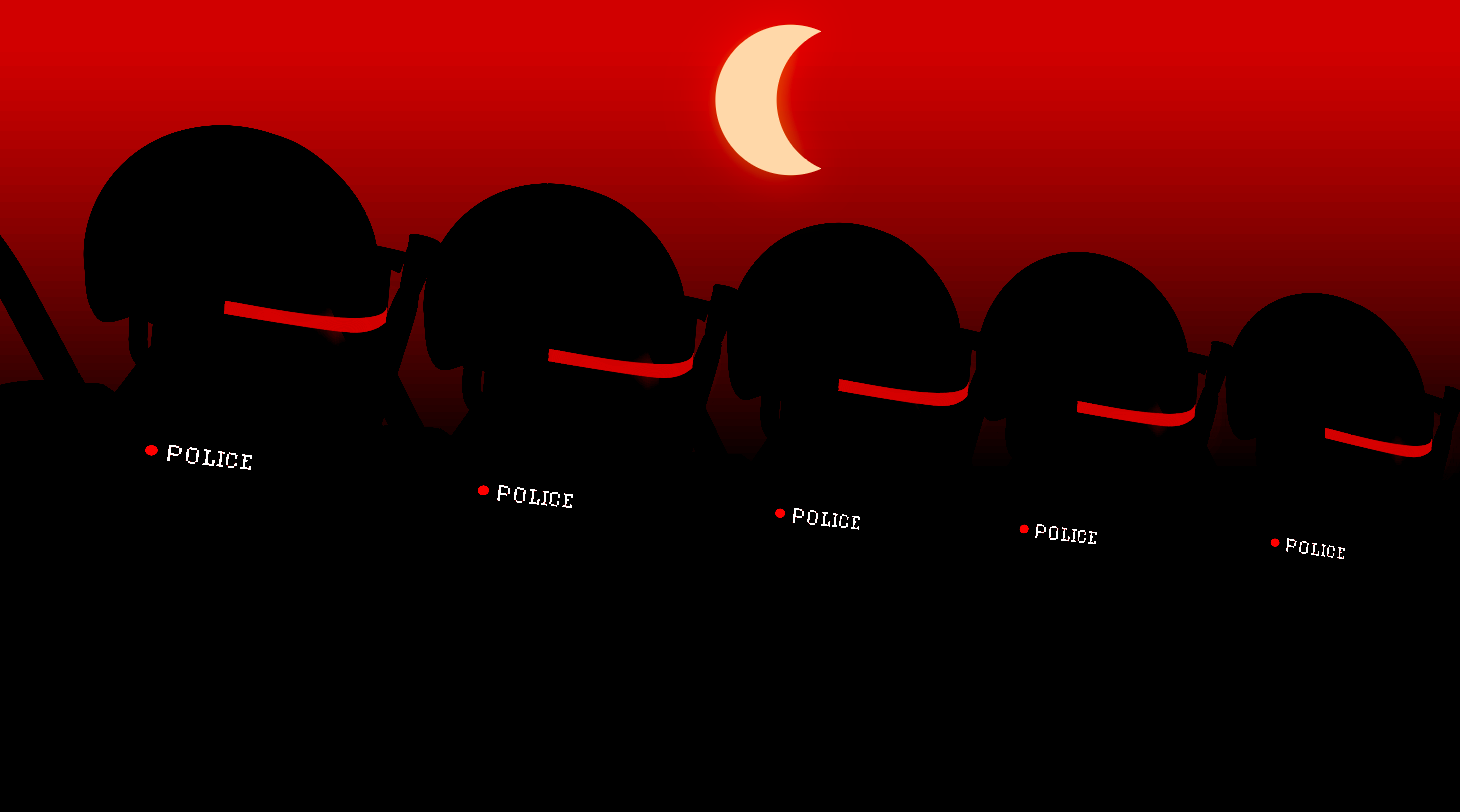 "Wrath: Ending Image"  - Digital Illustration by Sarah Horning - Adobe Illustrator