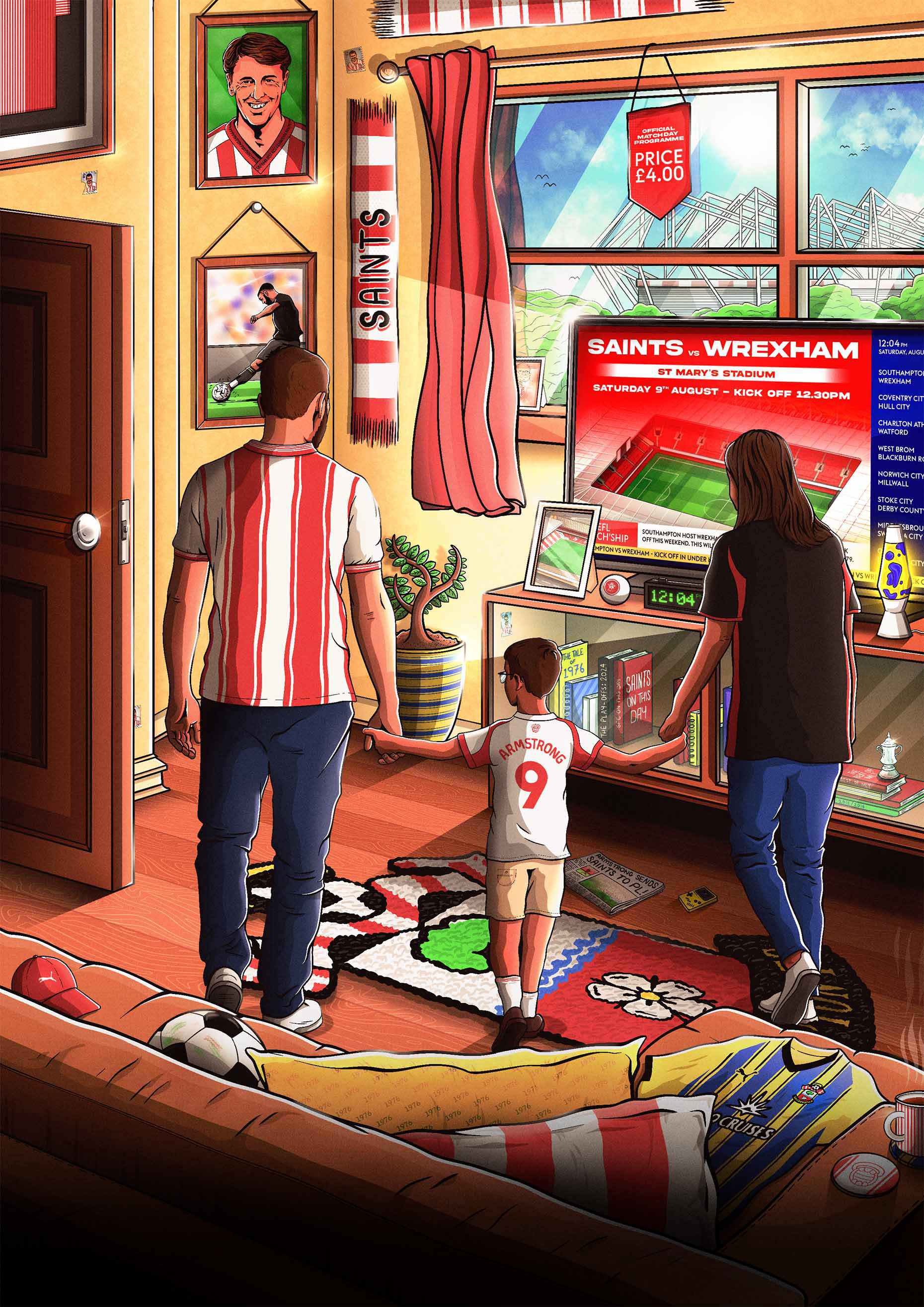 Freelance work for Southampton FC