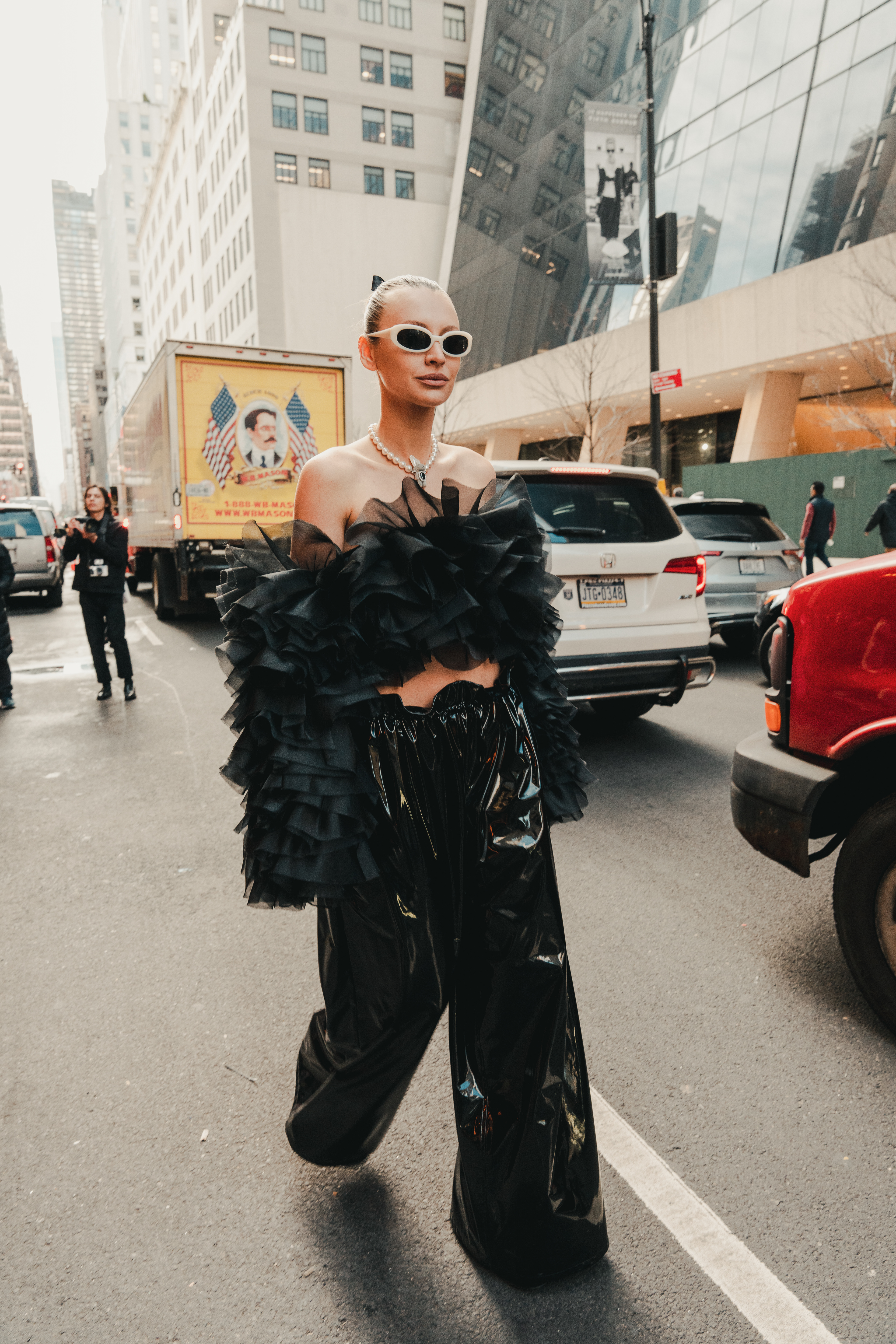 NYFW FW23 CAROLINA HERRERA STREET STYLE
